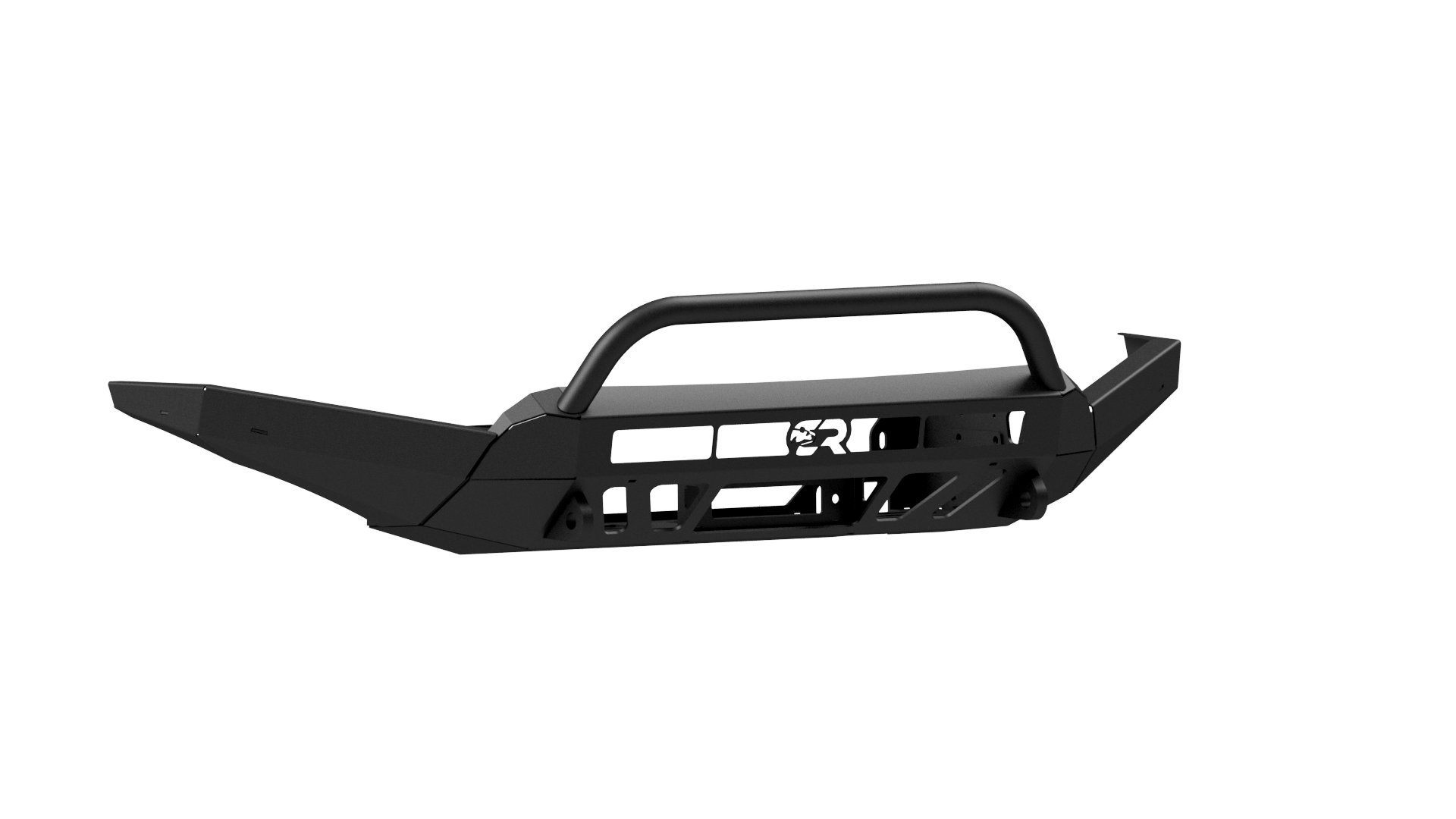 High clearance steel front bumper with bull bar for Toyota Tacoma 2016-2023