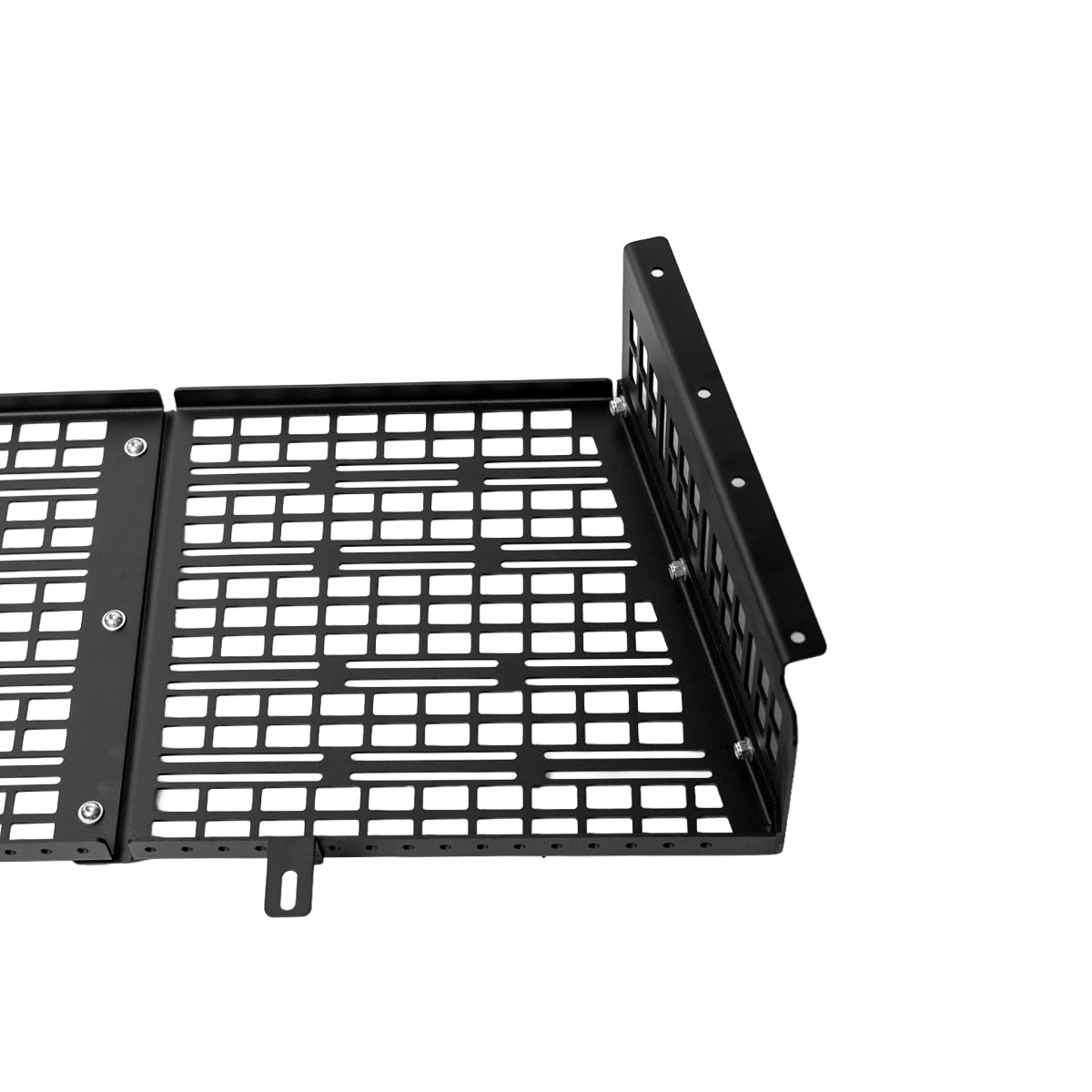 Cali Raised LED MOLLE headache rack for Toyota Tacoma overland bed rack