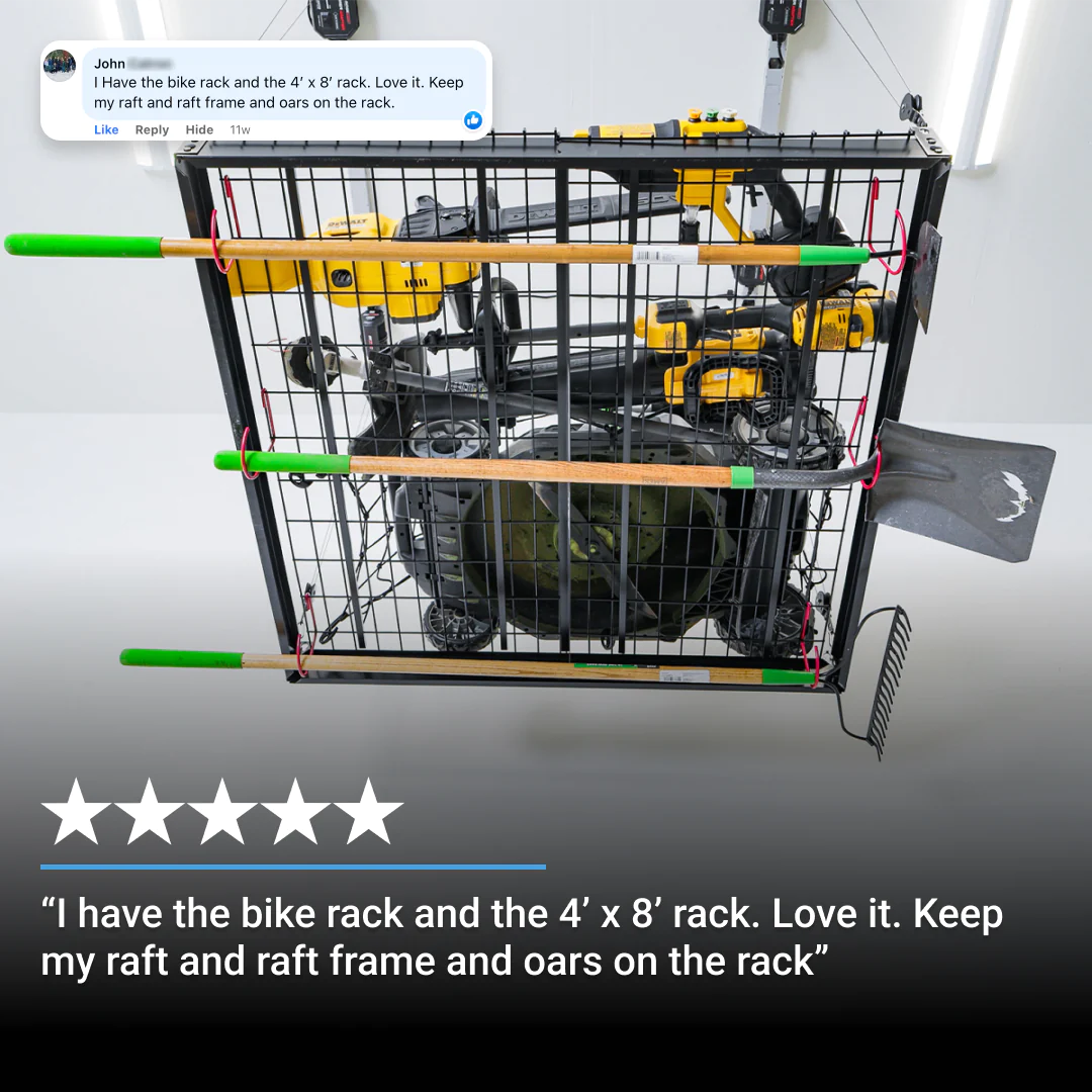 Elevador de plataforma para almacenamiento SmarterHome de 4' x 4' - 400 lb