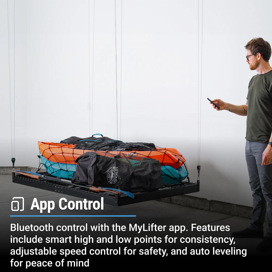 Elevador de plataforma para almacenamiento SmarterHome de 4' x 6' - 400 lb
