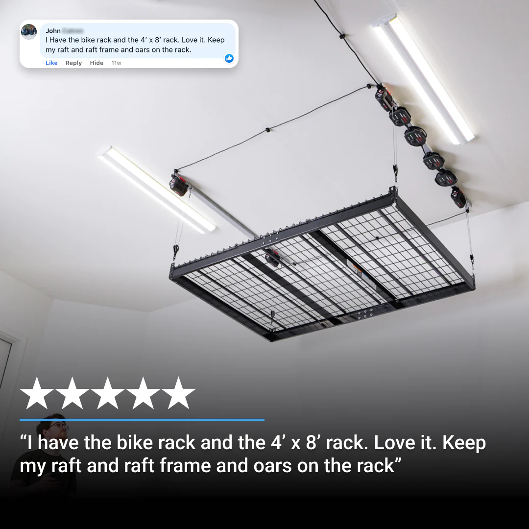 Elevador de plataforma para almacenamiento SmarterHome de 4' x 6' - 400 lb