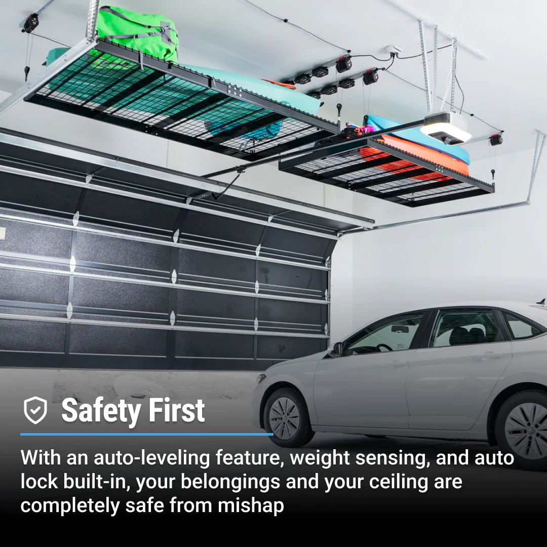 Elevador de plataforma para almacenamiento SmarterHome de 4' x 8' - 400 lb