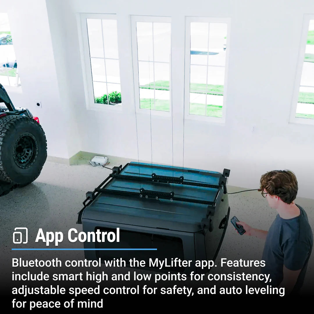 Elevador de techo rígido para Ford Bronco de SmarterHome