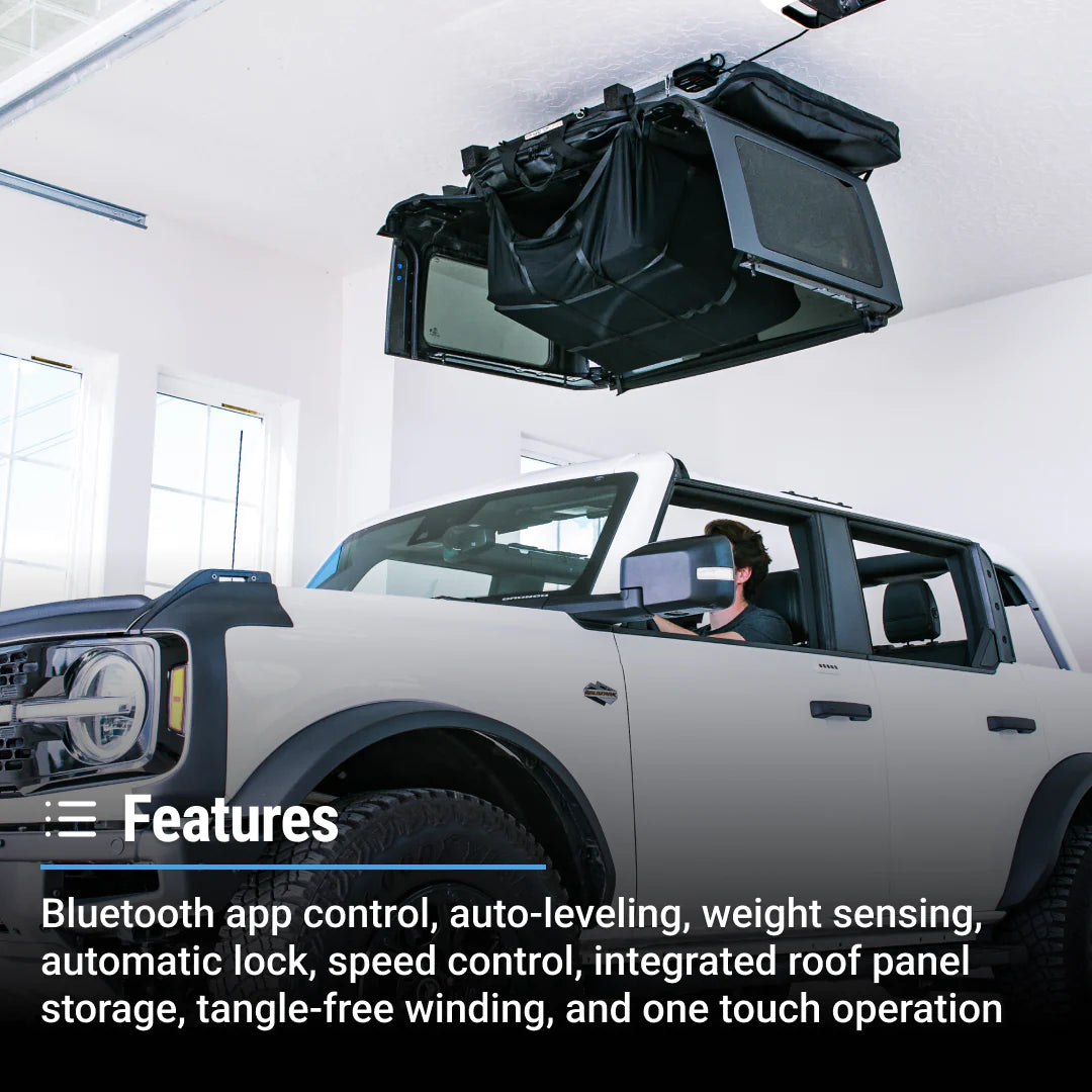 Elevador de techo rígido para Ford Bronco de SmarterHome