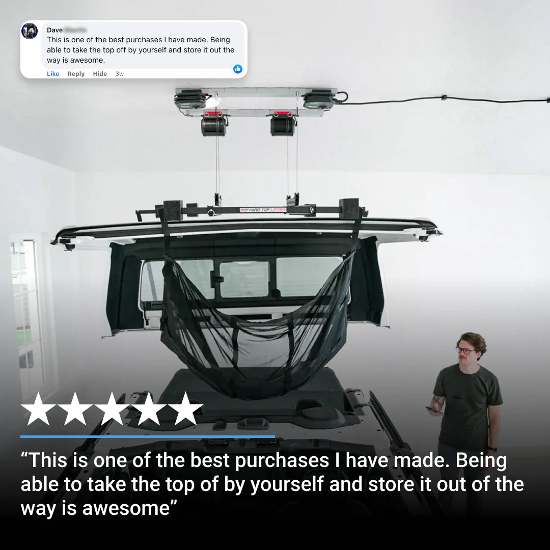 Elevador de techo rígido para Jeep Gladiator de SmarterHome