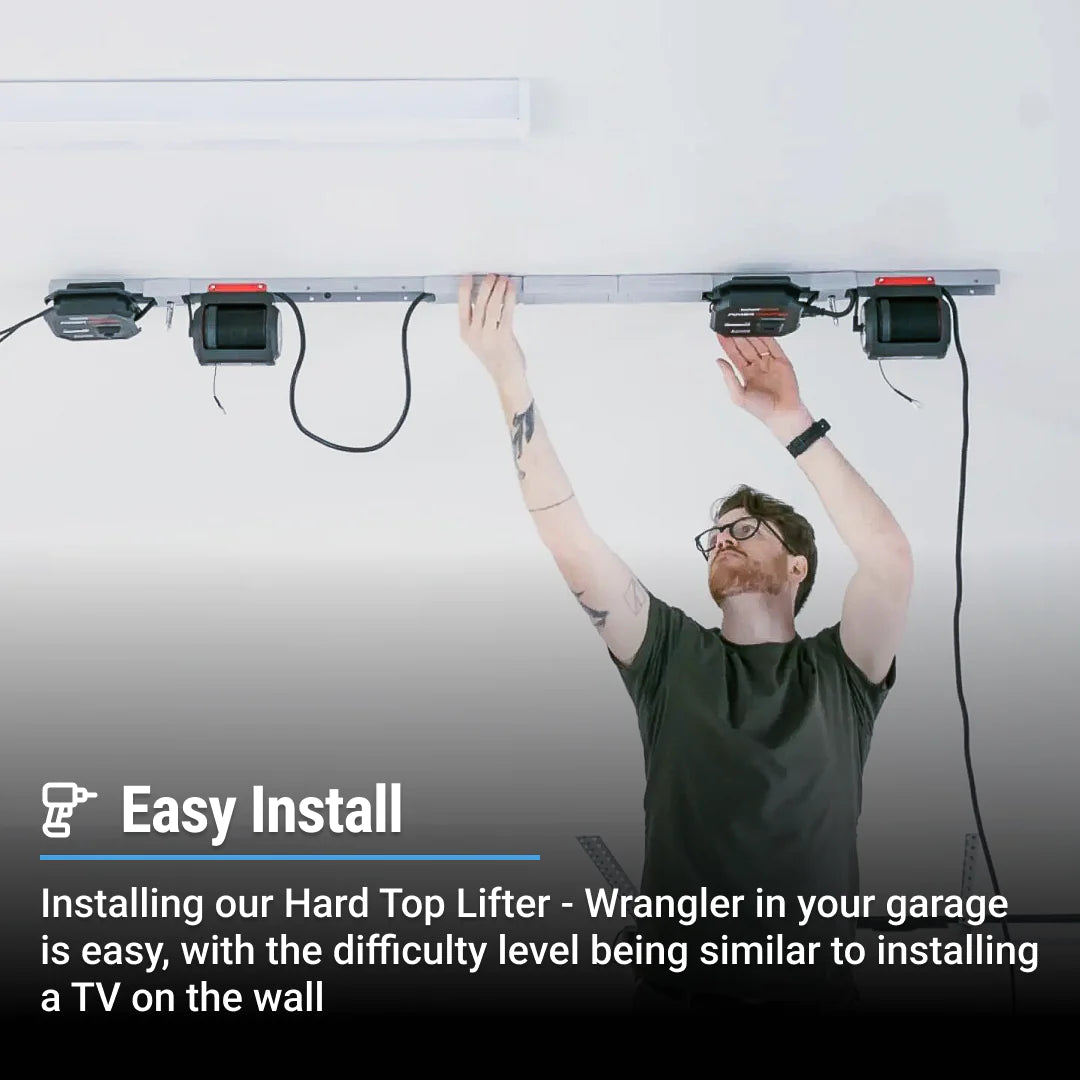 Elevador de techo rígido para Jeep Wrangler de SmarterHome