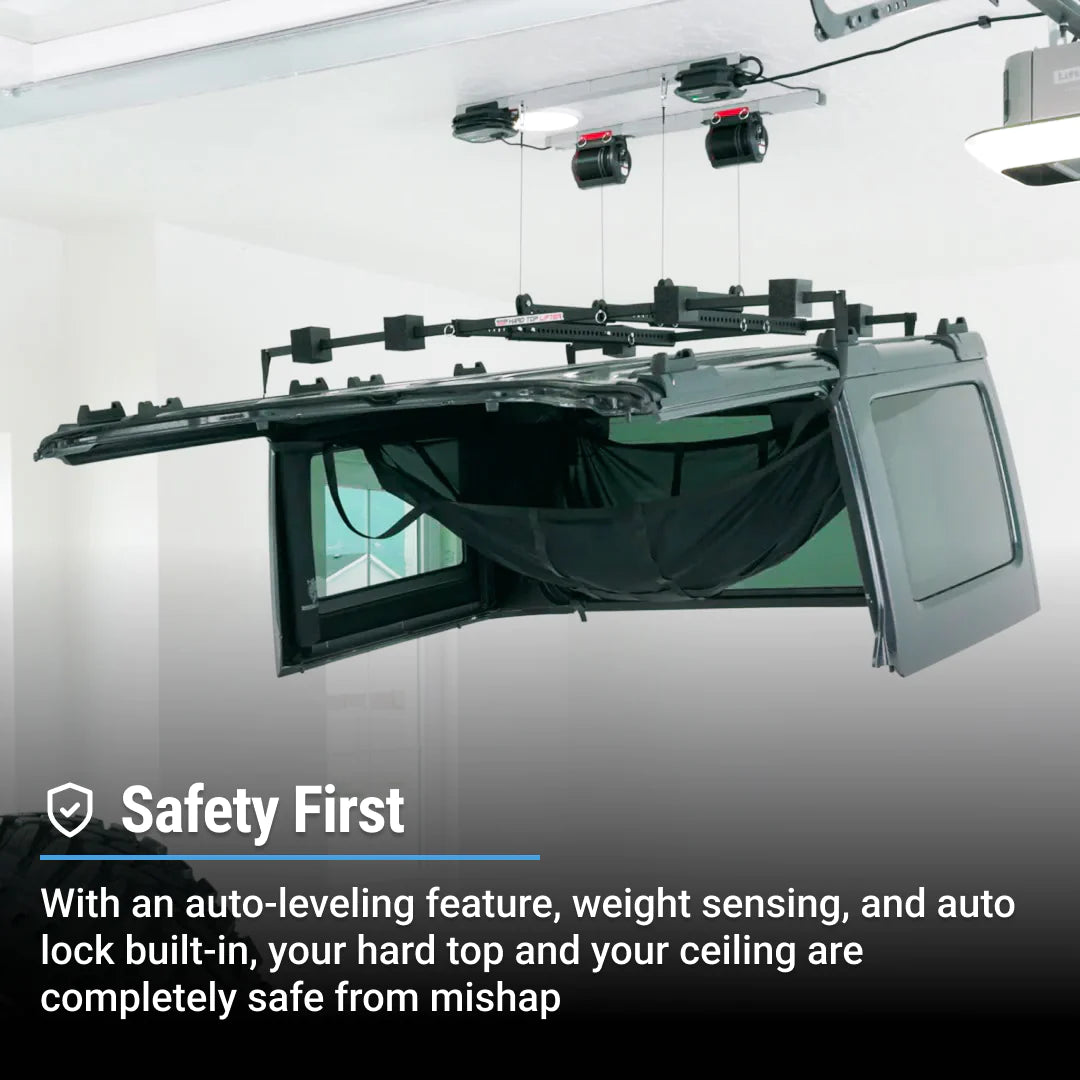 Elevador de techo rígido para Jeep Wrangler de SmarterHome