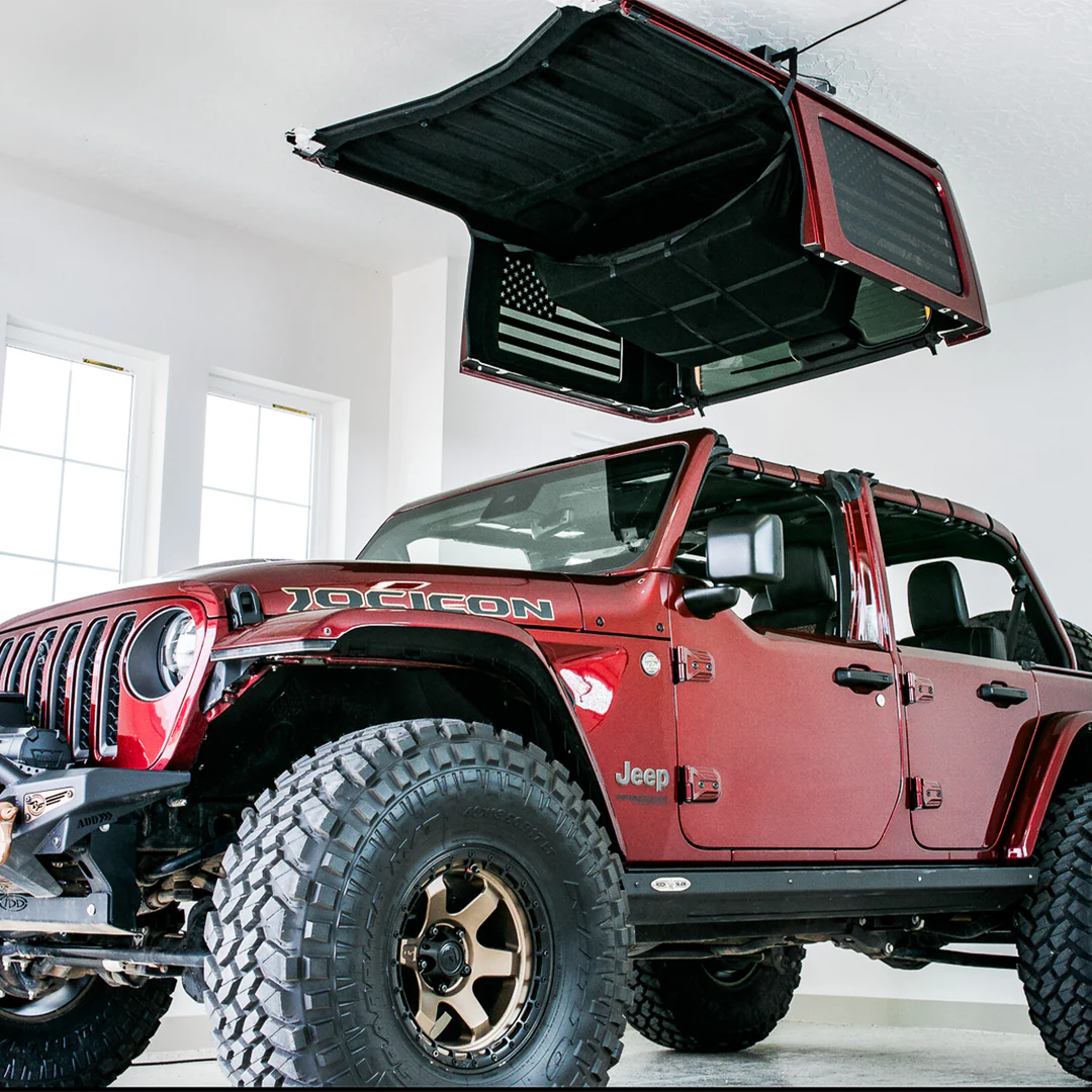 Elevador de techo rígido para Jeep Wrangler de SmarterHome