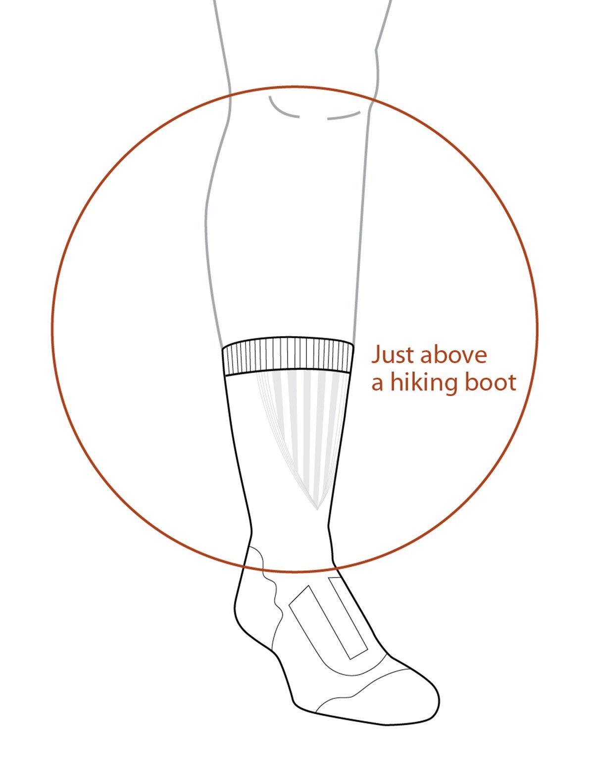 Calcetines de senderismo ligeros Voormi