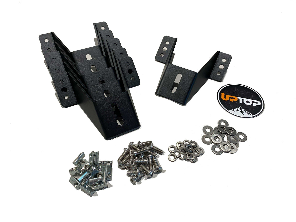 upTOP Overland stainless steel tent riser mounting kit