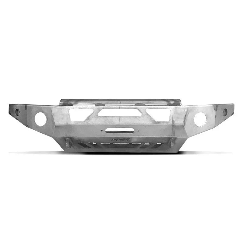 Aluminum front bumper with skid plate for Toyota 4Runner, overlanding vehicle accessory