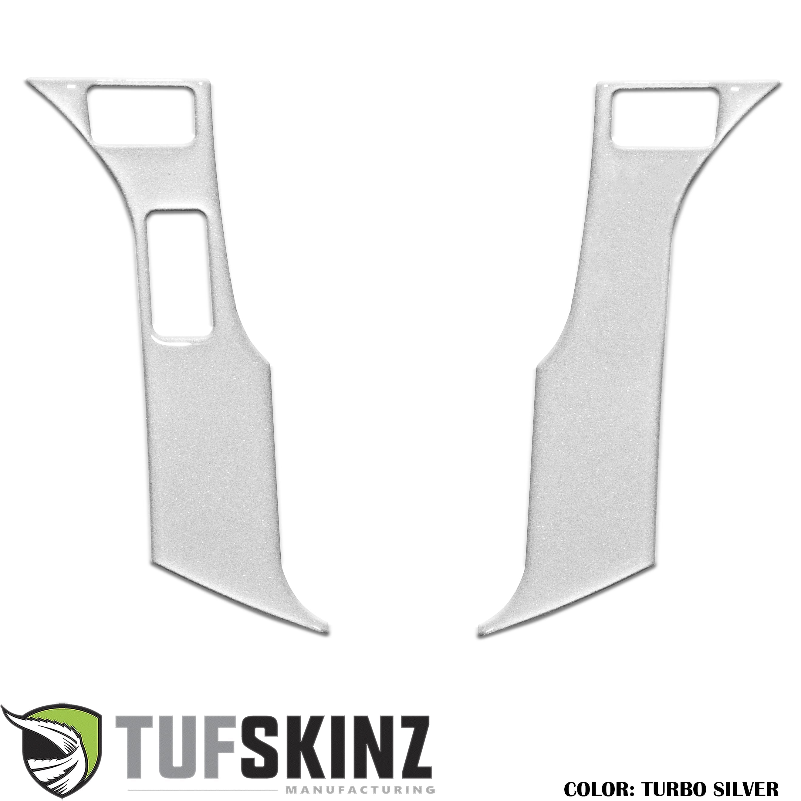 Steering Wheel Trim - 3 Buttons Accent Trim Fits 2016-2021 Toyota Tacoma,Tundra,4Runner 3-Buttons *OE Color - Silver Sky Metallic