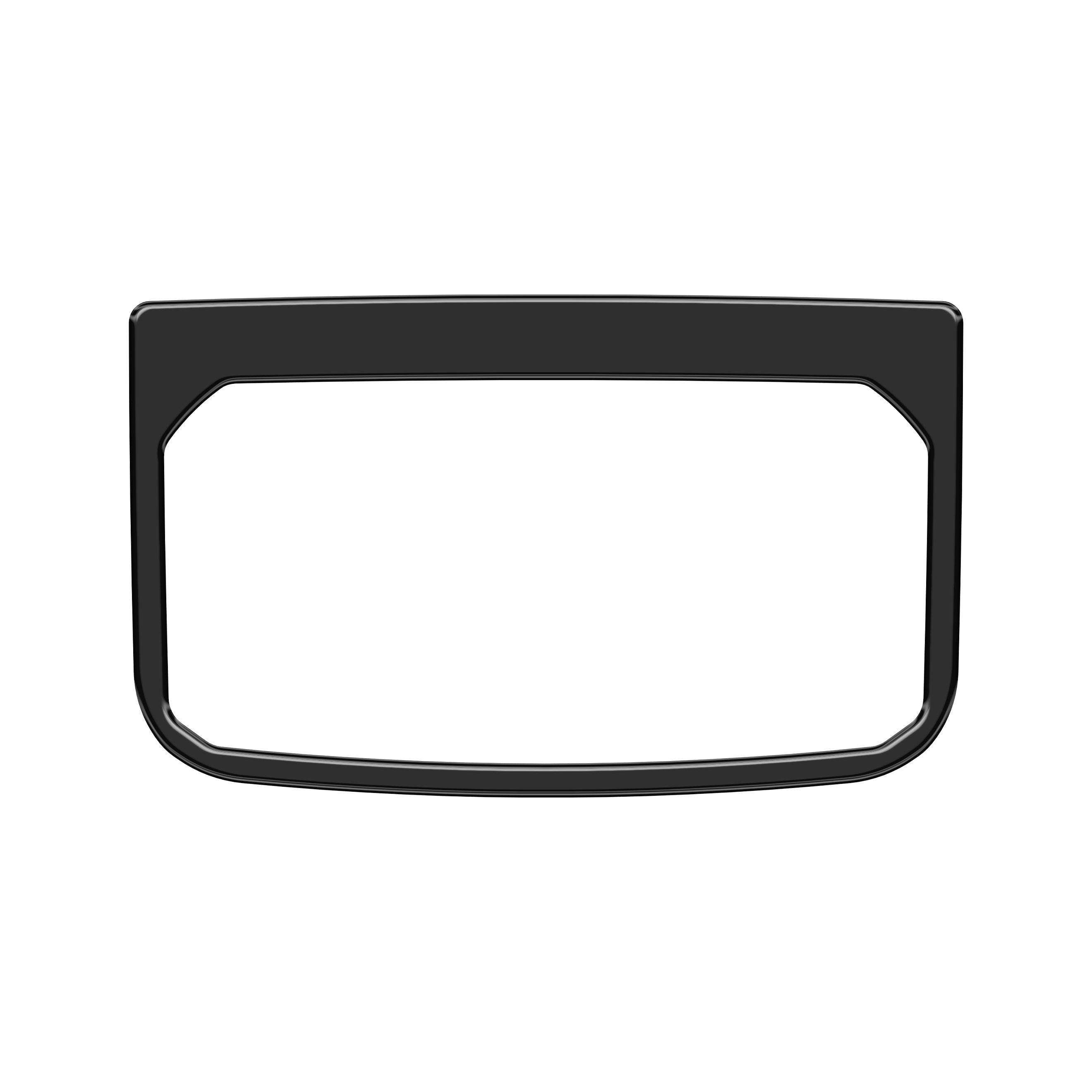 Rear Cup Holder Accent Trim Fits 2016-2021 Toyota Tacoma Gloss Black