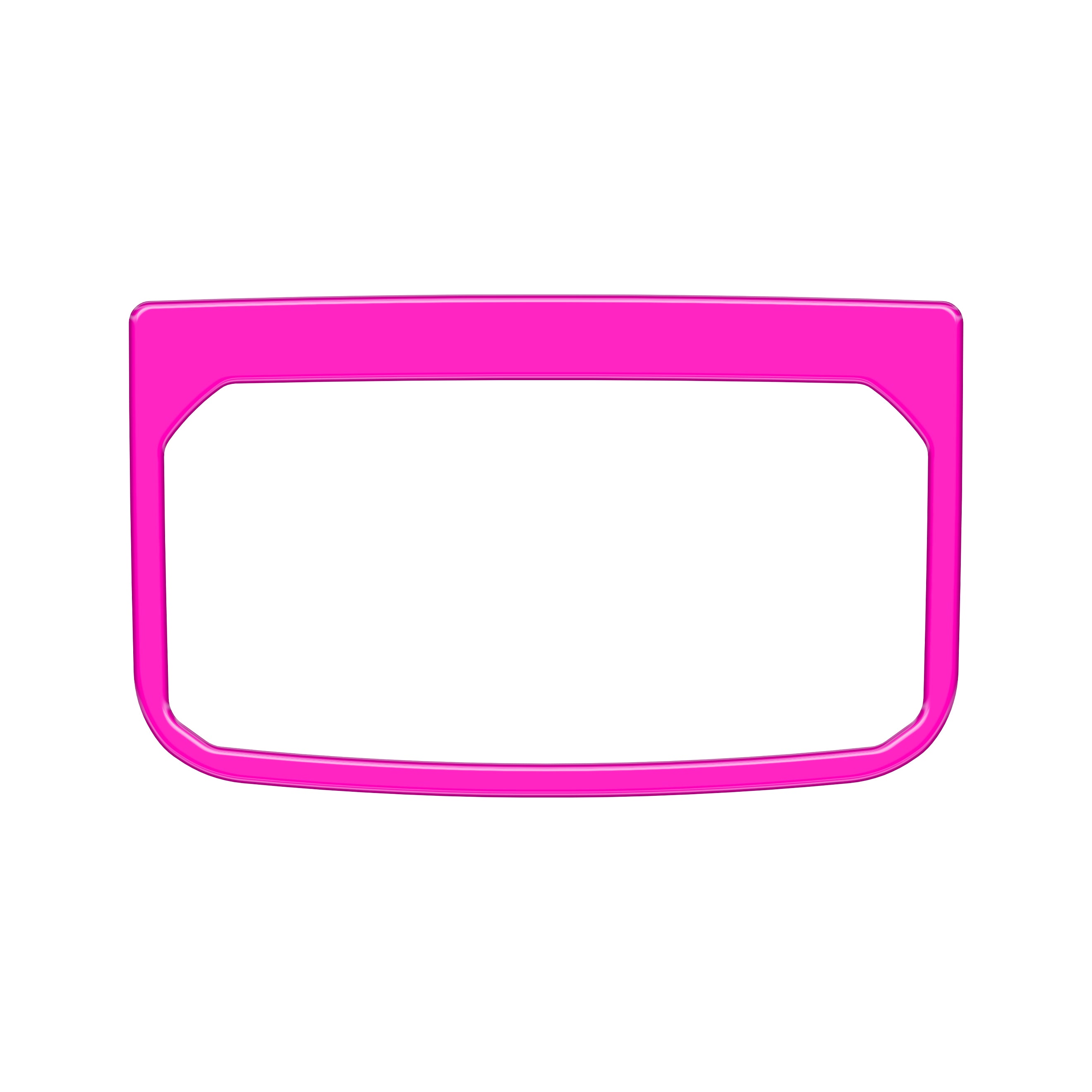 Rear Cup Holder Accent Trim Fits 2016-2021 Toyota Tacoma Hot Pink