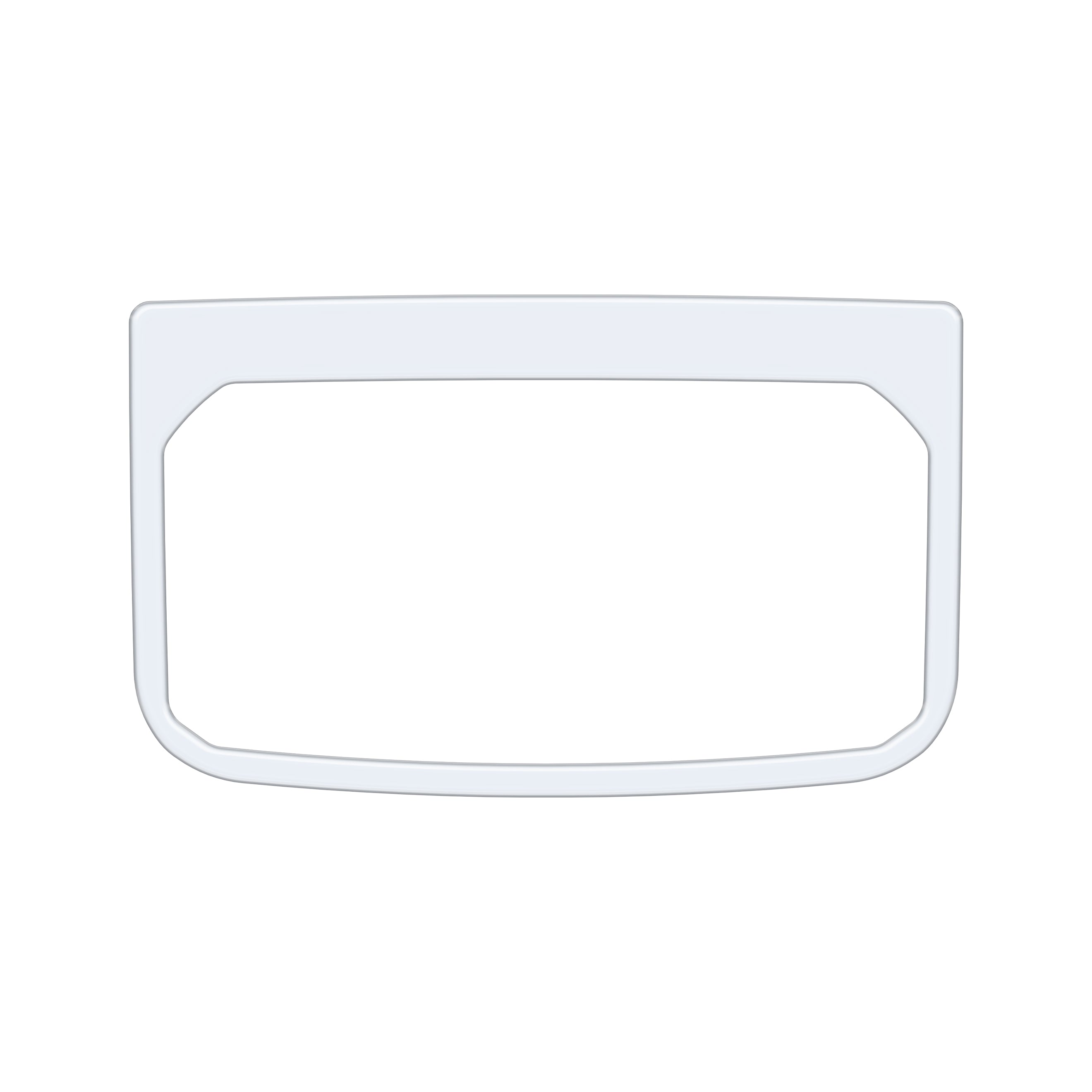 Rear Cup Holder Accent Trim Fits 2016-2021 Toyota Tacoma Gloss White