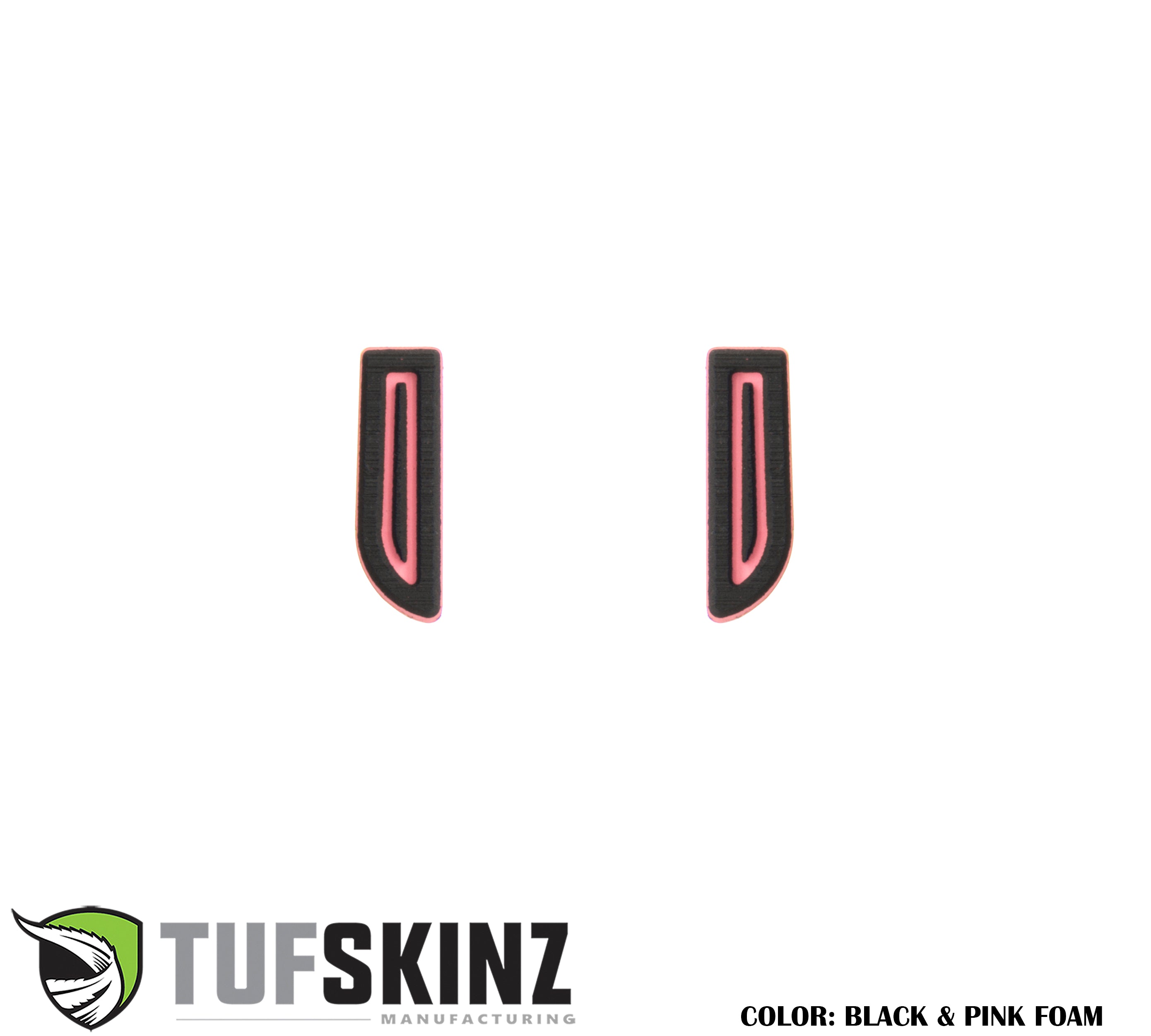 Access Cab Door Handle/Pull Foam Inserts Fits 2016-2023 Toyota Tacoma 2-Door(Single Cab/Access Cab) Black/Pink