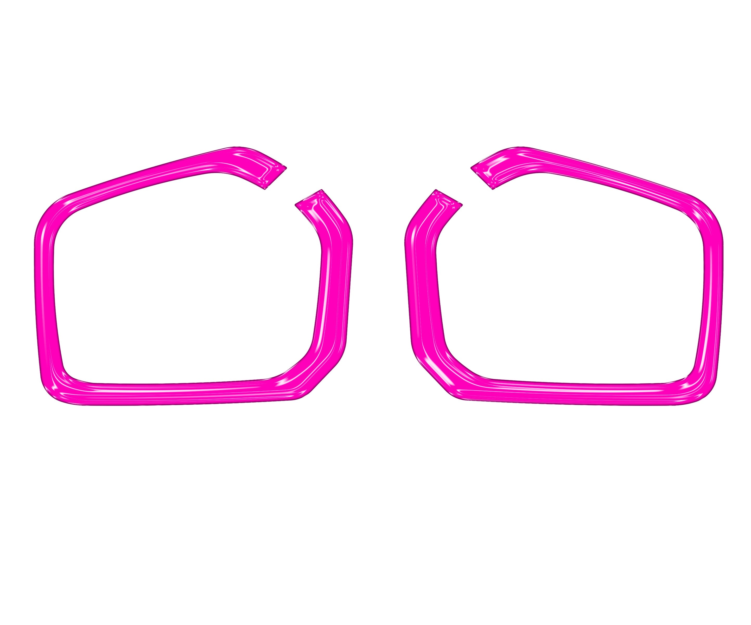 Foglight Accent Trim Fits 2016-2022 Toyota Tacoma SR, SR5, Limited Hot Pink