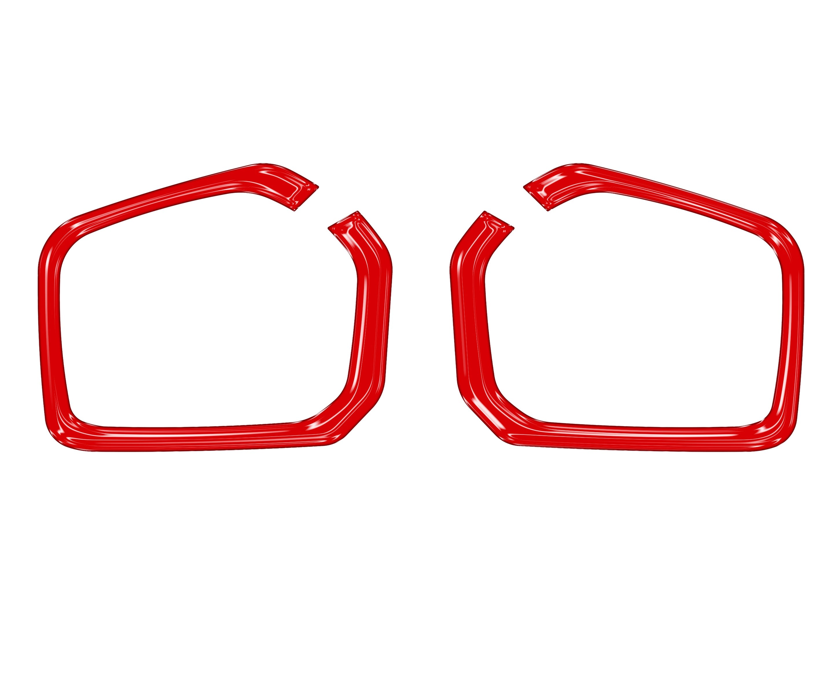 Foglight Accent Trim Fits 2016-2022 Toyota Tacoma SR, SR5, Limited *OE Color - Gloss TRD Red