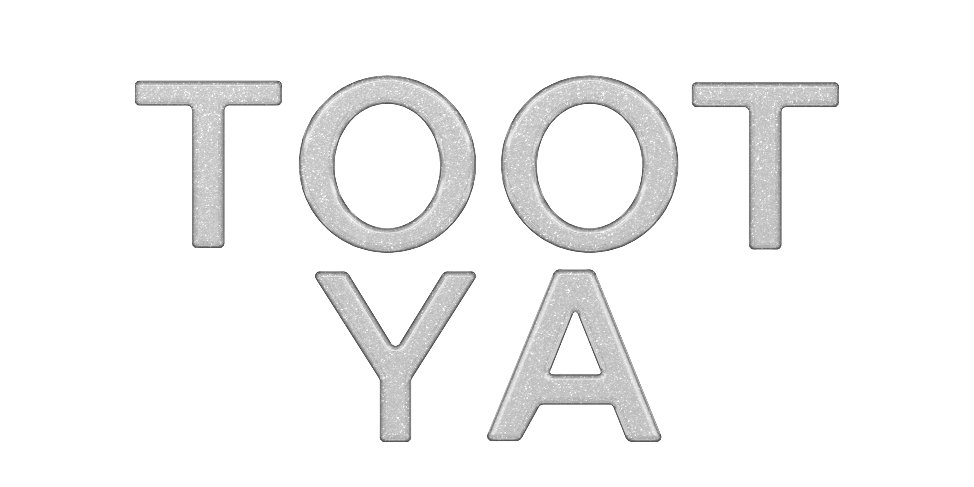 Tailgate Handle Letter Overlays Fits 2016-2023 Toyota Tacoma *OE Color - Silver Sky Metallic