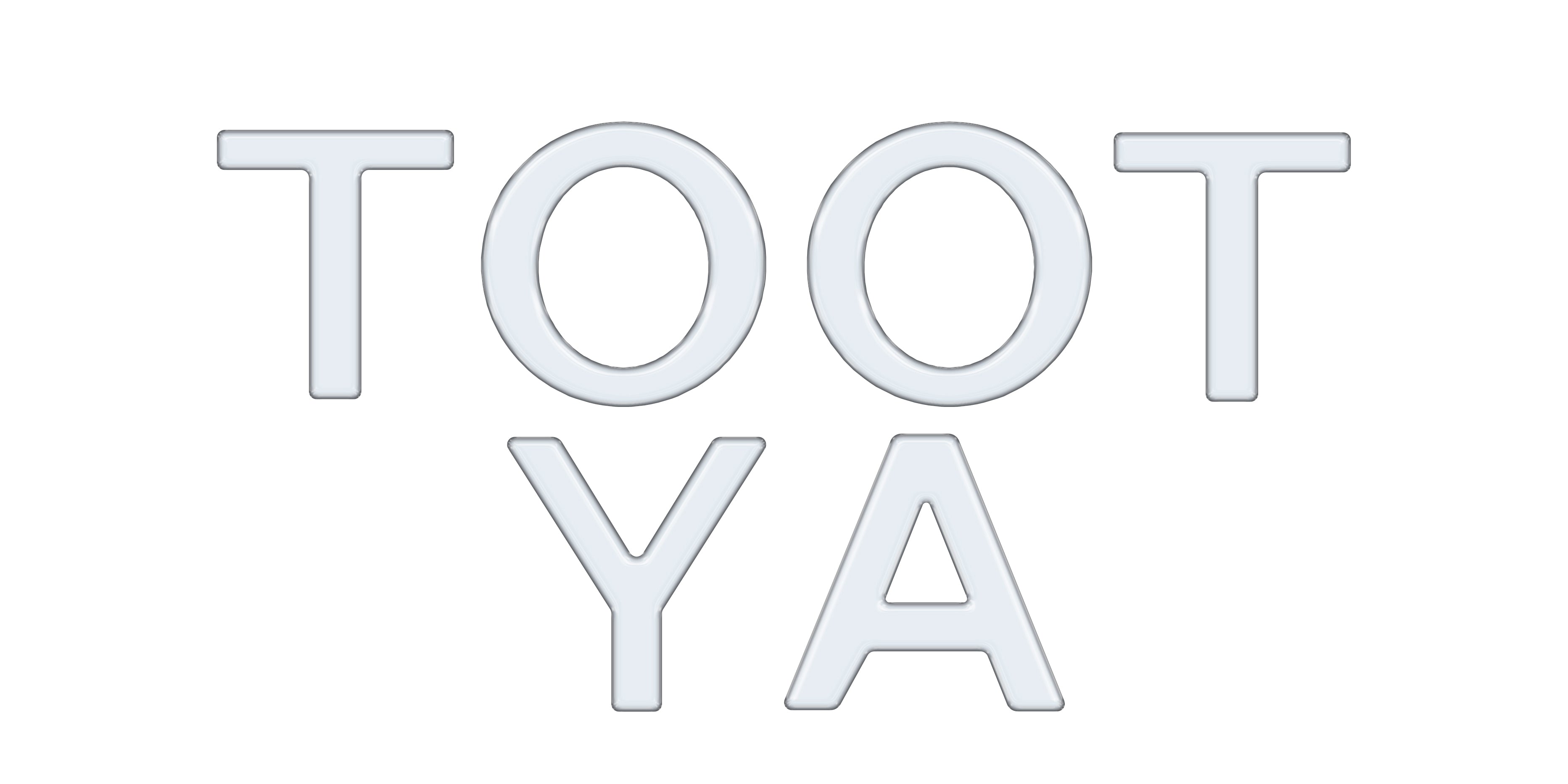 Tailgate Handle Letter Overlays Fits 2016-2023 Toyota Tacoma Gloss White