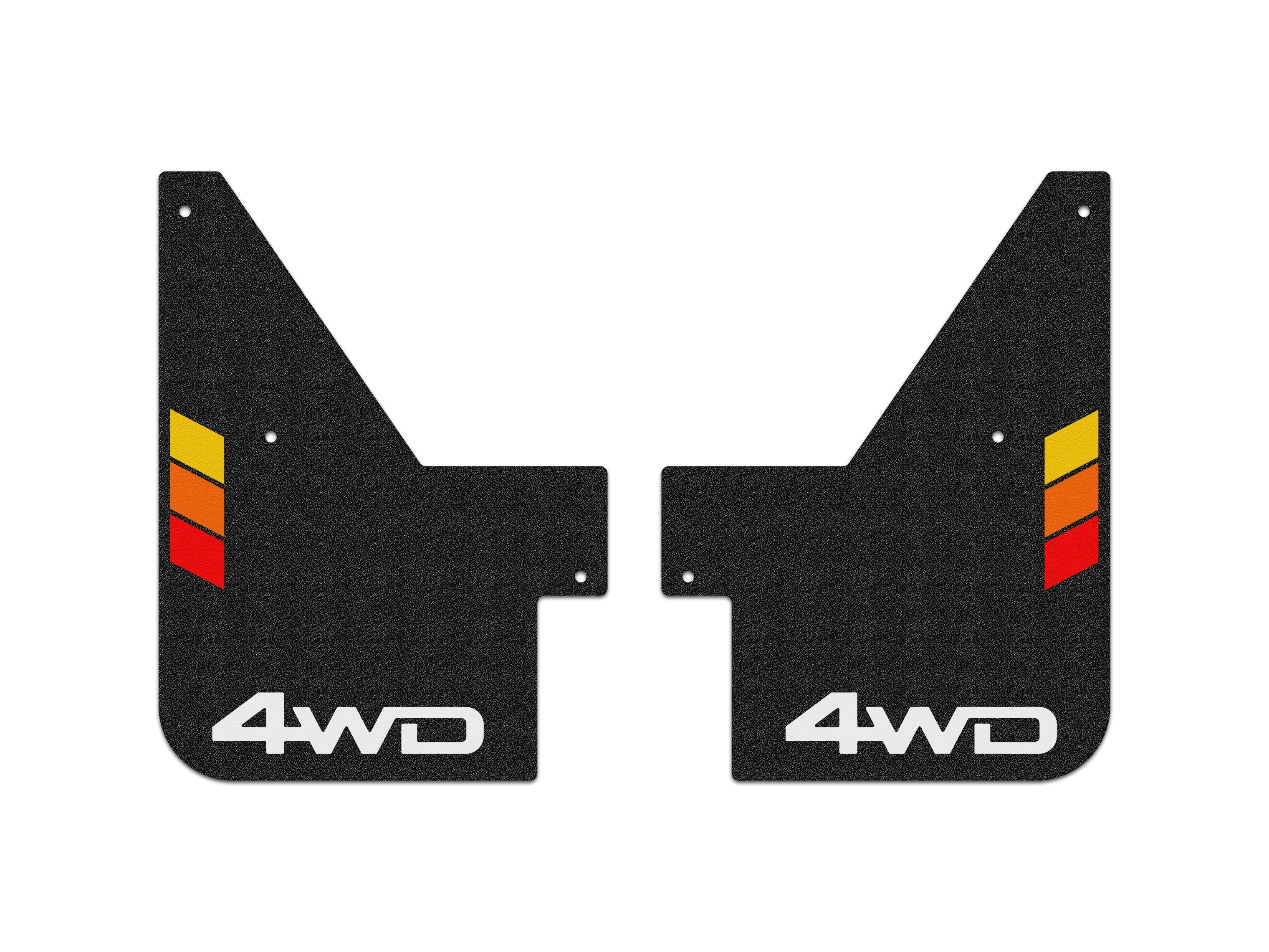 Mud Flaps Fits 2025-2026 Toyota 4Runner