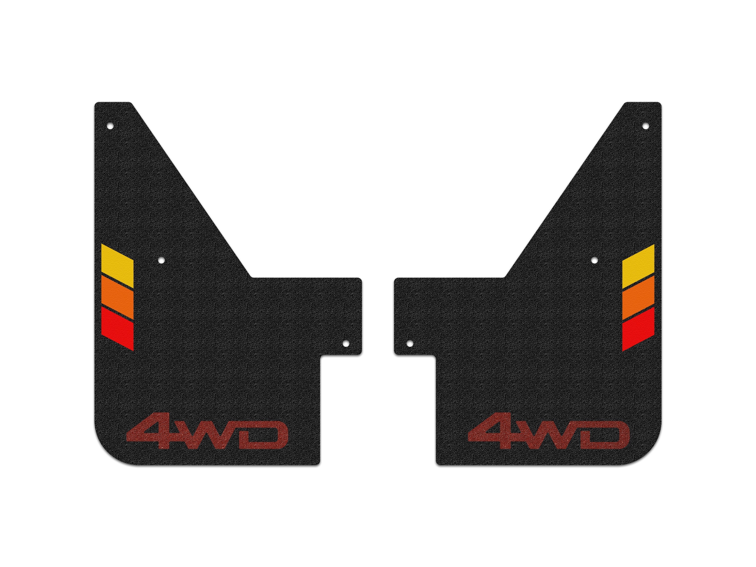 Mud Flaps Fits 2025-2026 Toyota 4Runner