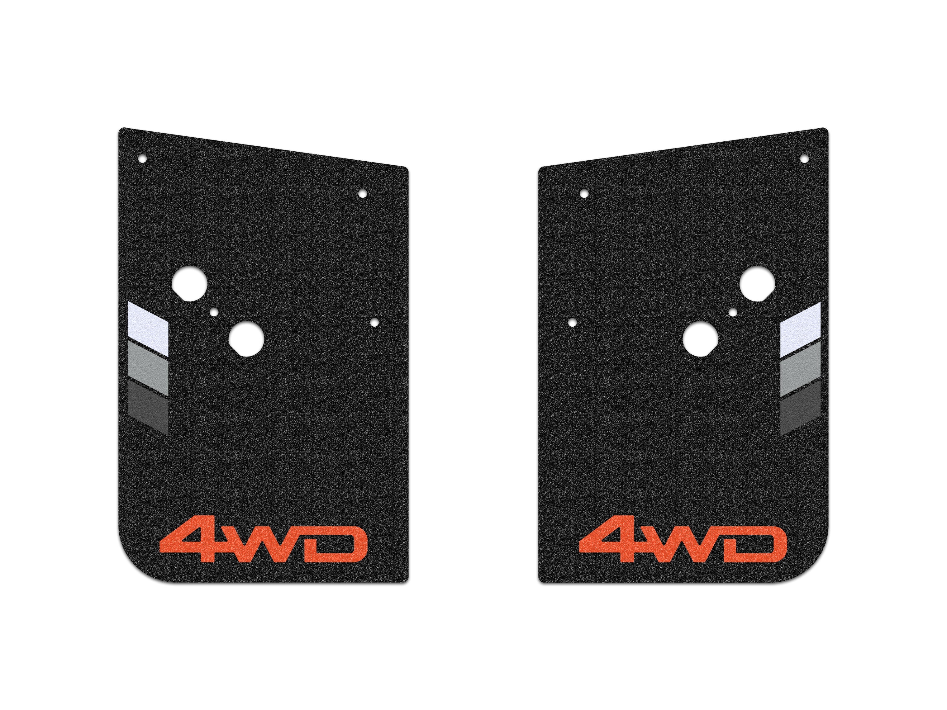 Mudflaps Fits 2024-2026 Toyota Tacoma