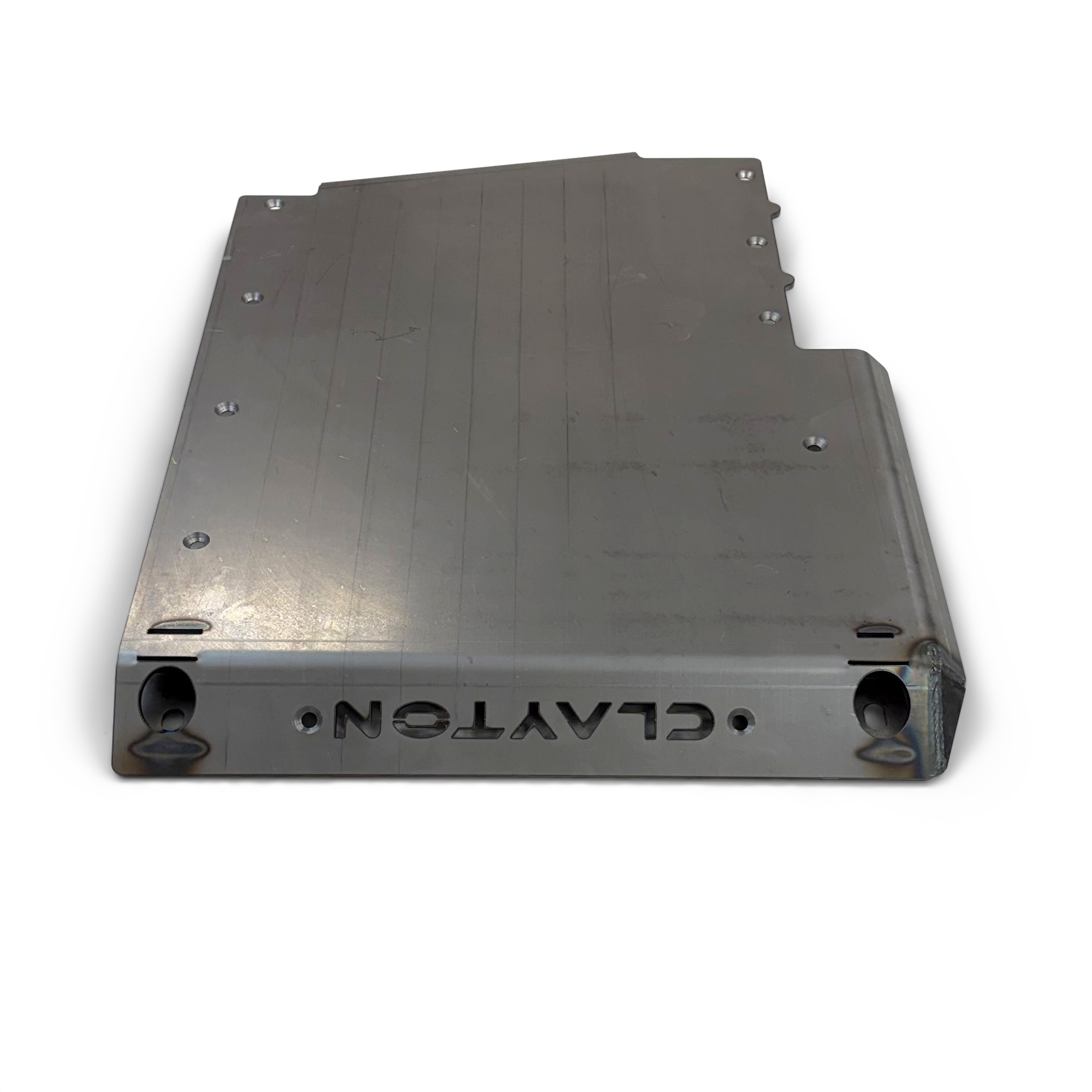 Steel transfer case skid plate for off-road vehicles, overlanding armor accessory