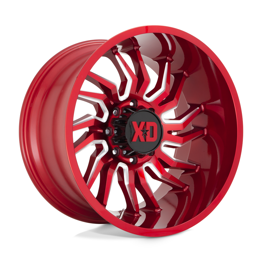 XD Tension (XD858) Wheel - Candy Red Milled