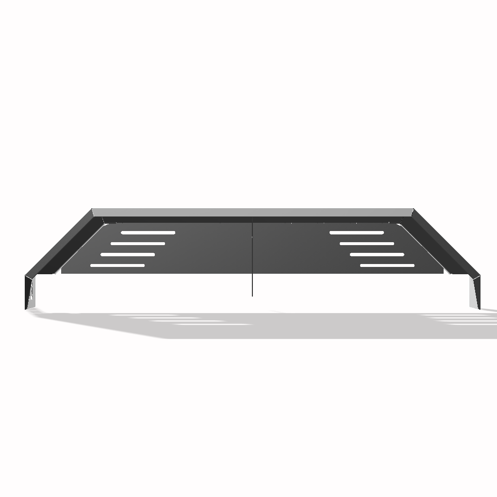 Heavy Duty Weld on DIY Drive Over Trailer Fender Kit Bare Steel - Pair