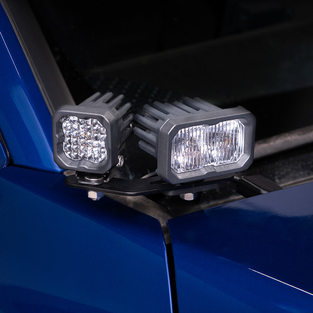 Angled Ditch Light Bracket | Universal Fitment