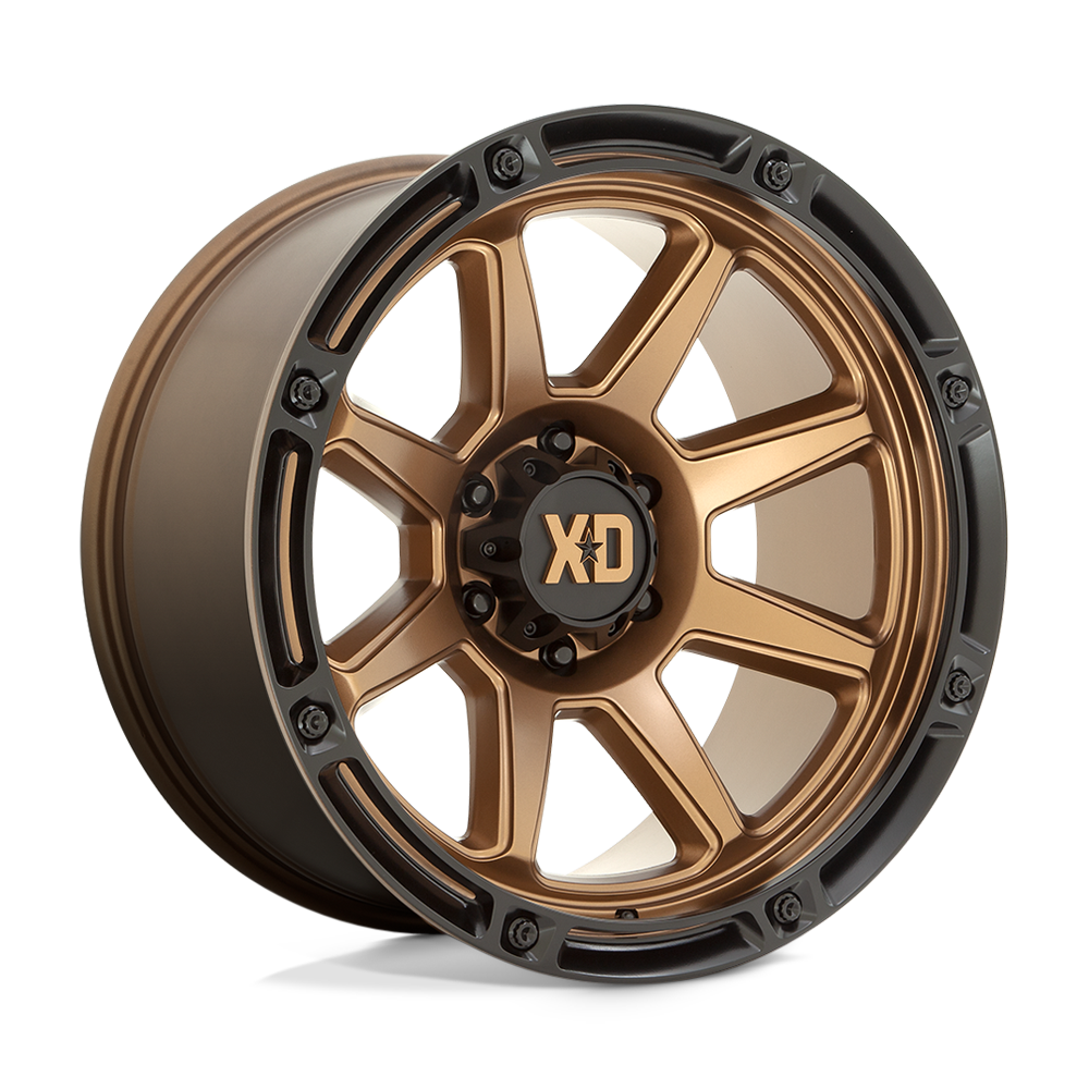 XD XD863 Wheel - Matte Bronze w/ Black Lip