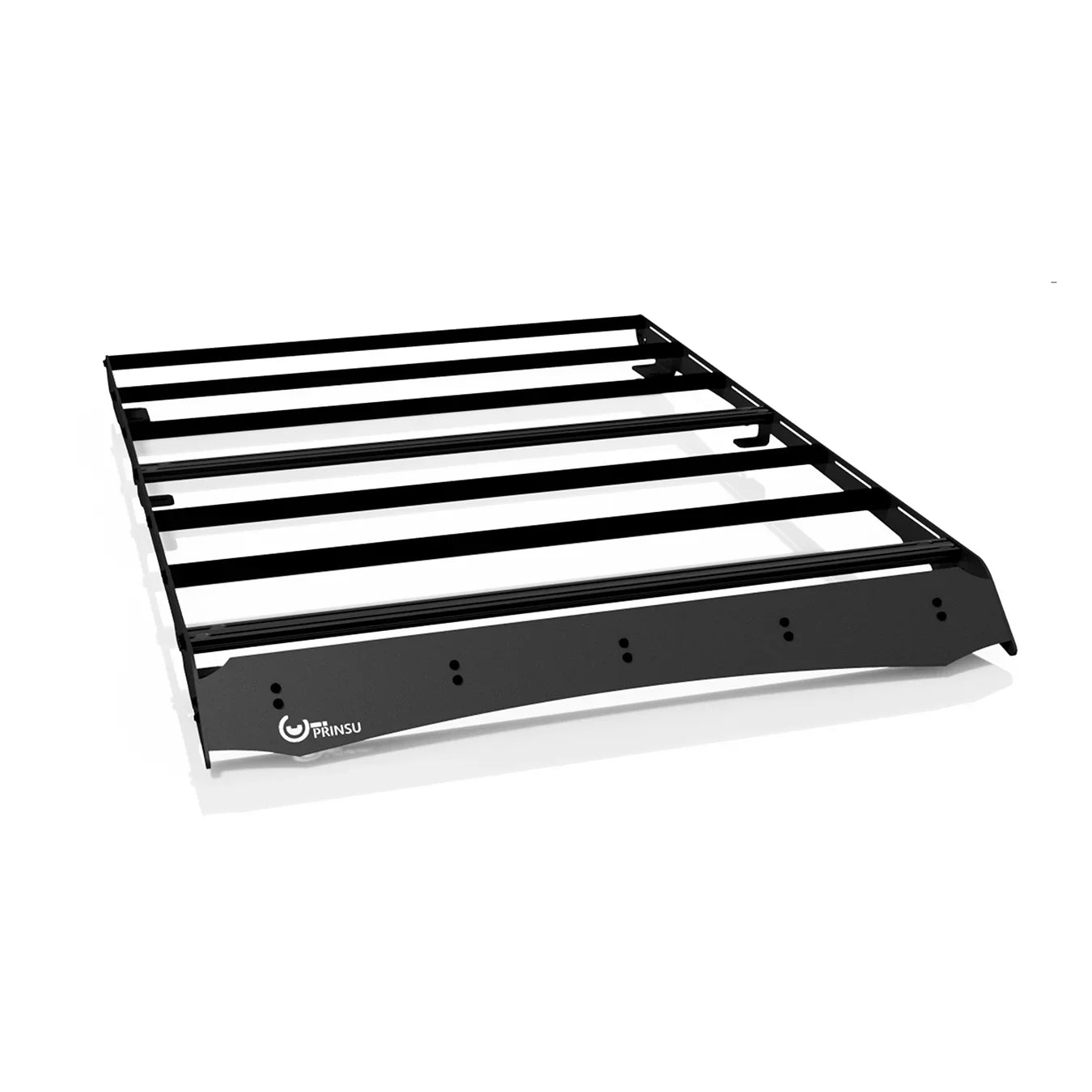Black modular roof rack for Toyota Tundra 2007-present, overlanding accessory
