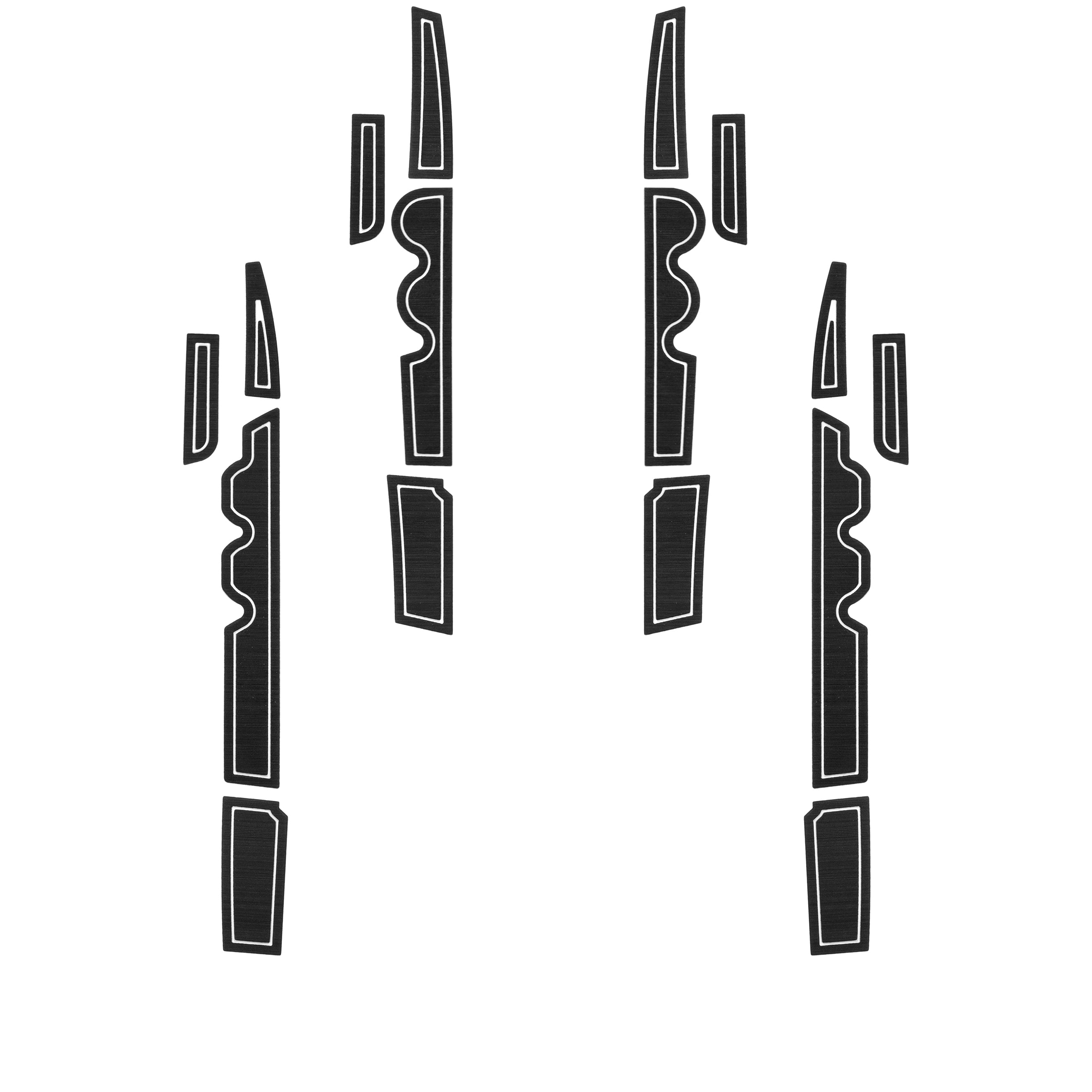 Crew Max Side Door Foam Inserts Fits 2007-2021 Toyota Tundra