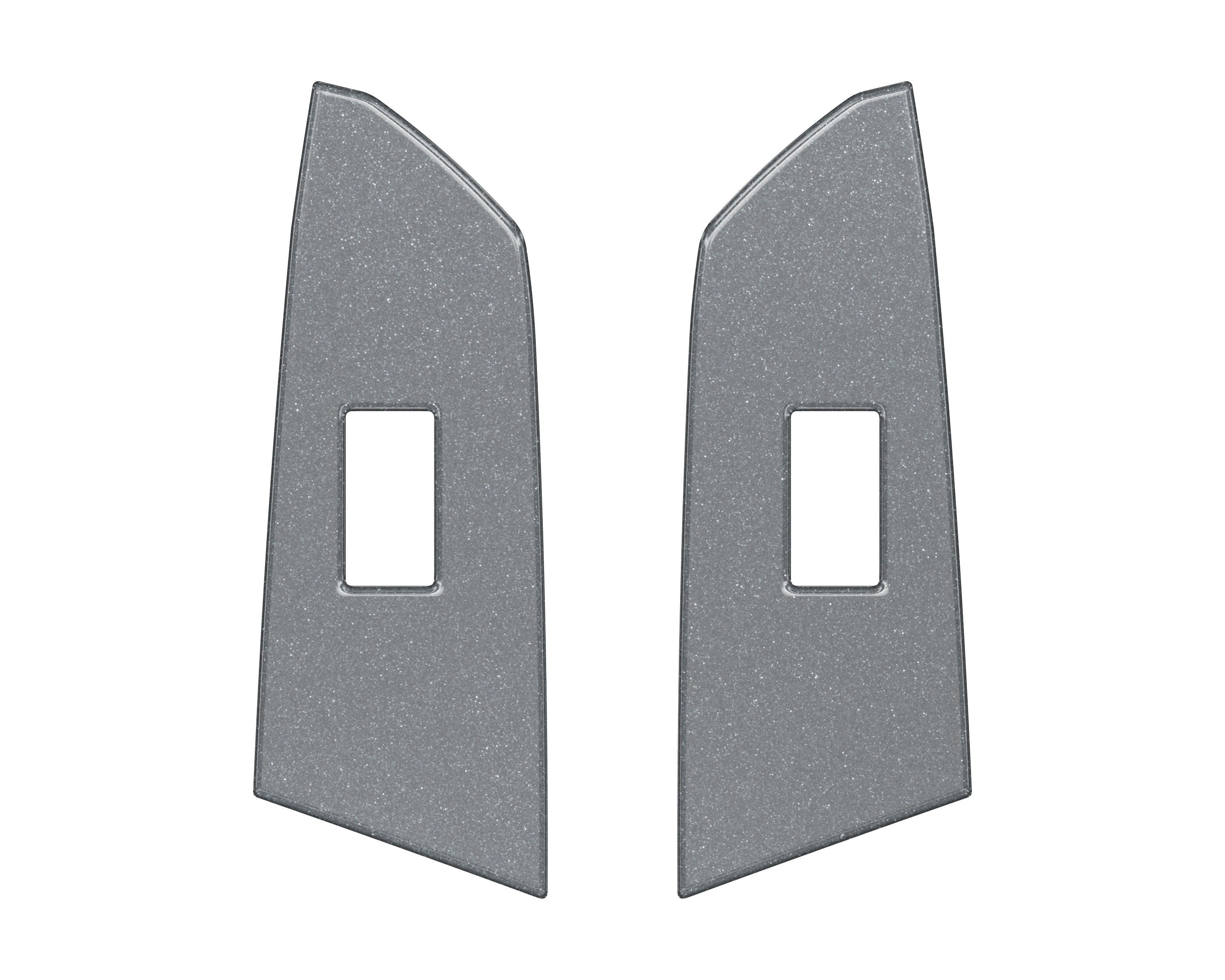 Crewmax Rear Door Switch Panel Accent Trim Fits 2014-2021 Toyota Tundra Rear Doors (CrewMax) *OE Color - Magnetic Gray Metallic