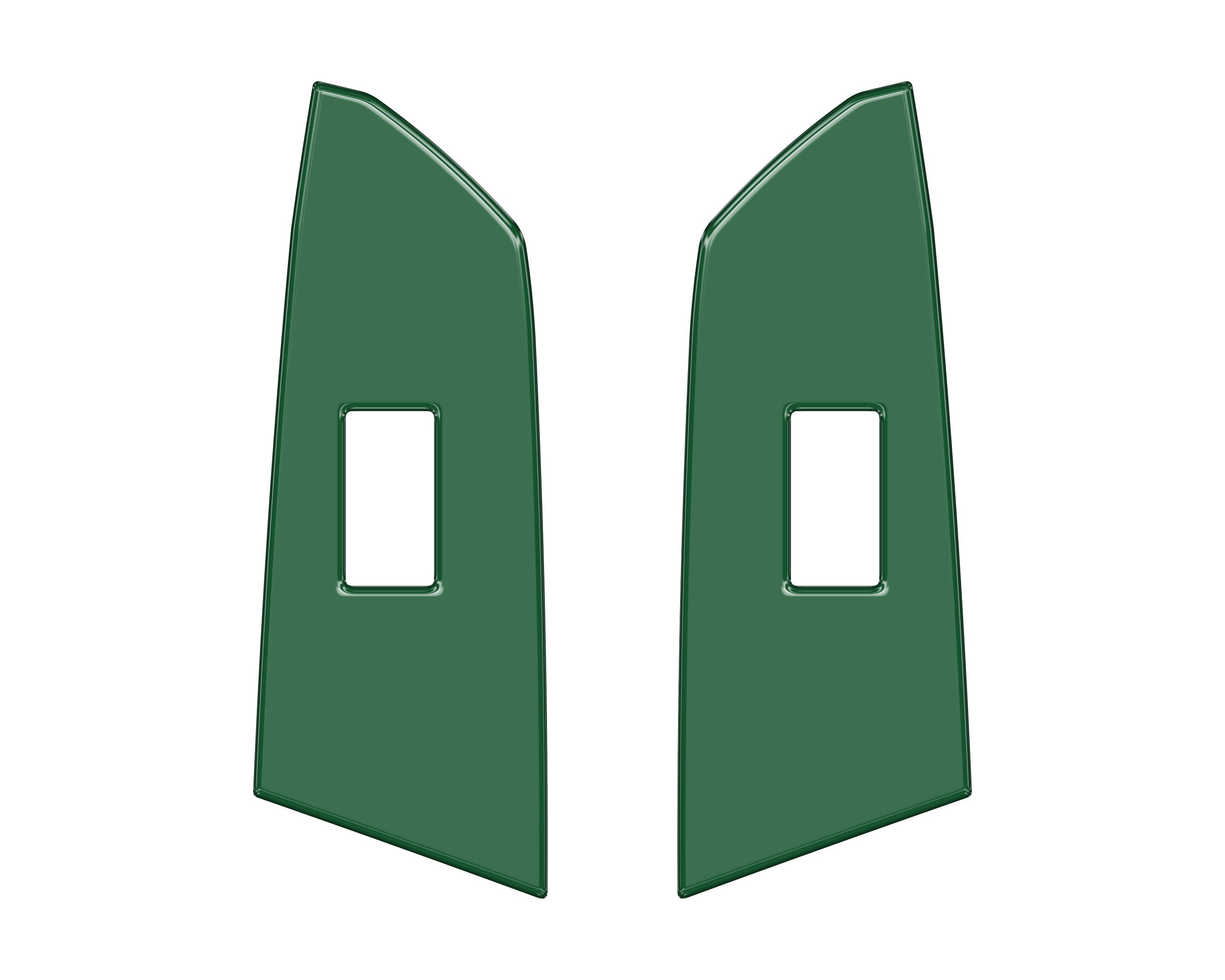 Crewmax Rear Door Switch Panel Accent Trim Fits 2014-2021 Toyota Tundra Rear Doors (CrewMax) *OE Color - Army Green