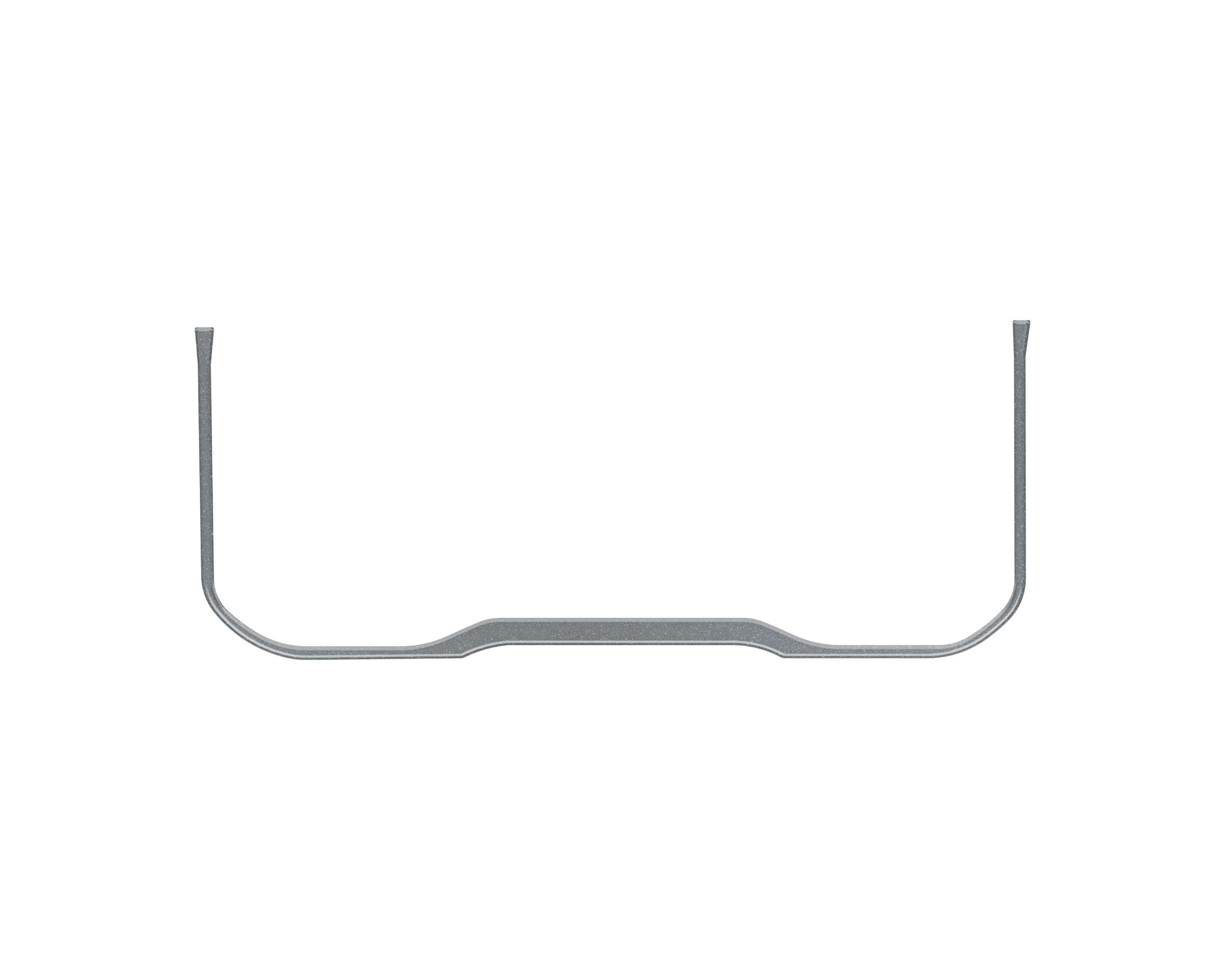 Lower Instrument Gauge Cluster Accent Trim Fits 2022-2022 Toyota Tundra *OE Color - Magnetic Gray Metallic