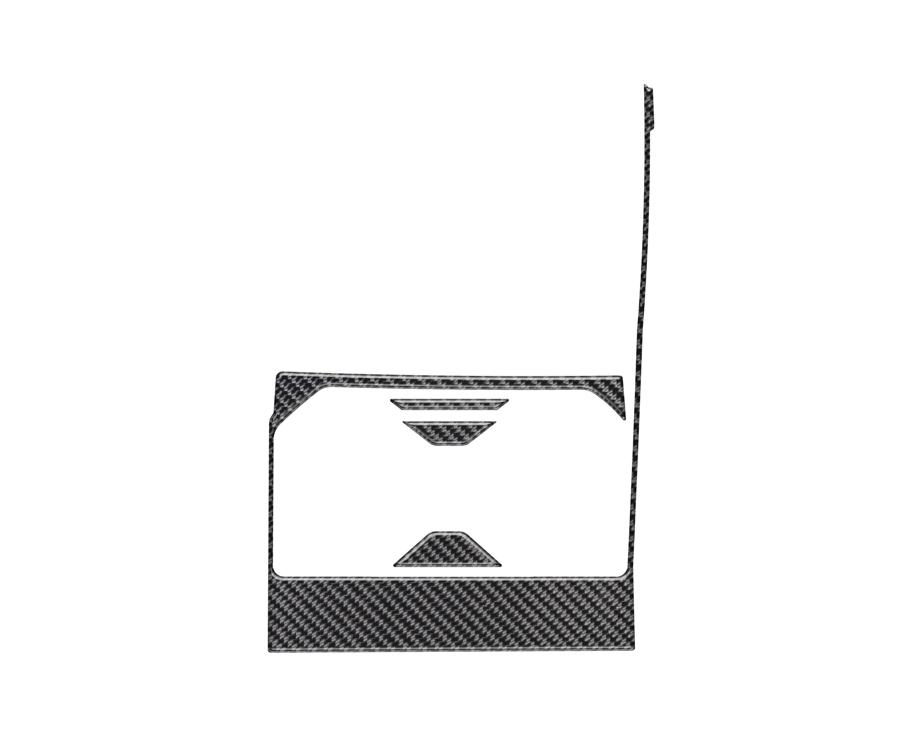 Center Cup Holder Accent Trim Fits 2022-2026 Toyota Tundra & 2023-2026 Toyota Sequoia