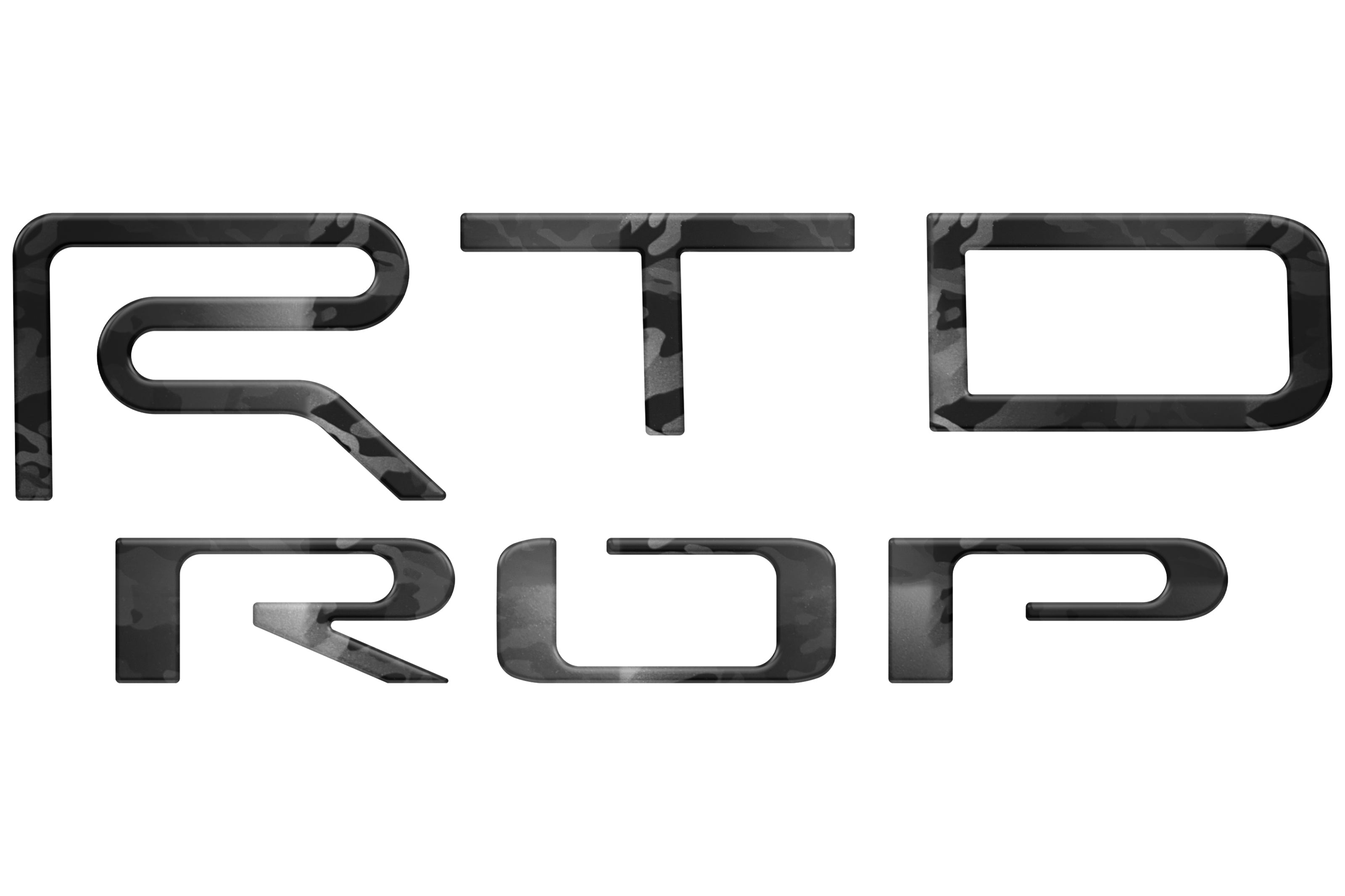 Tufskinz TRD Pro Tailgate Letter Inserts Fits 2022-2026 Toyota Tundra