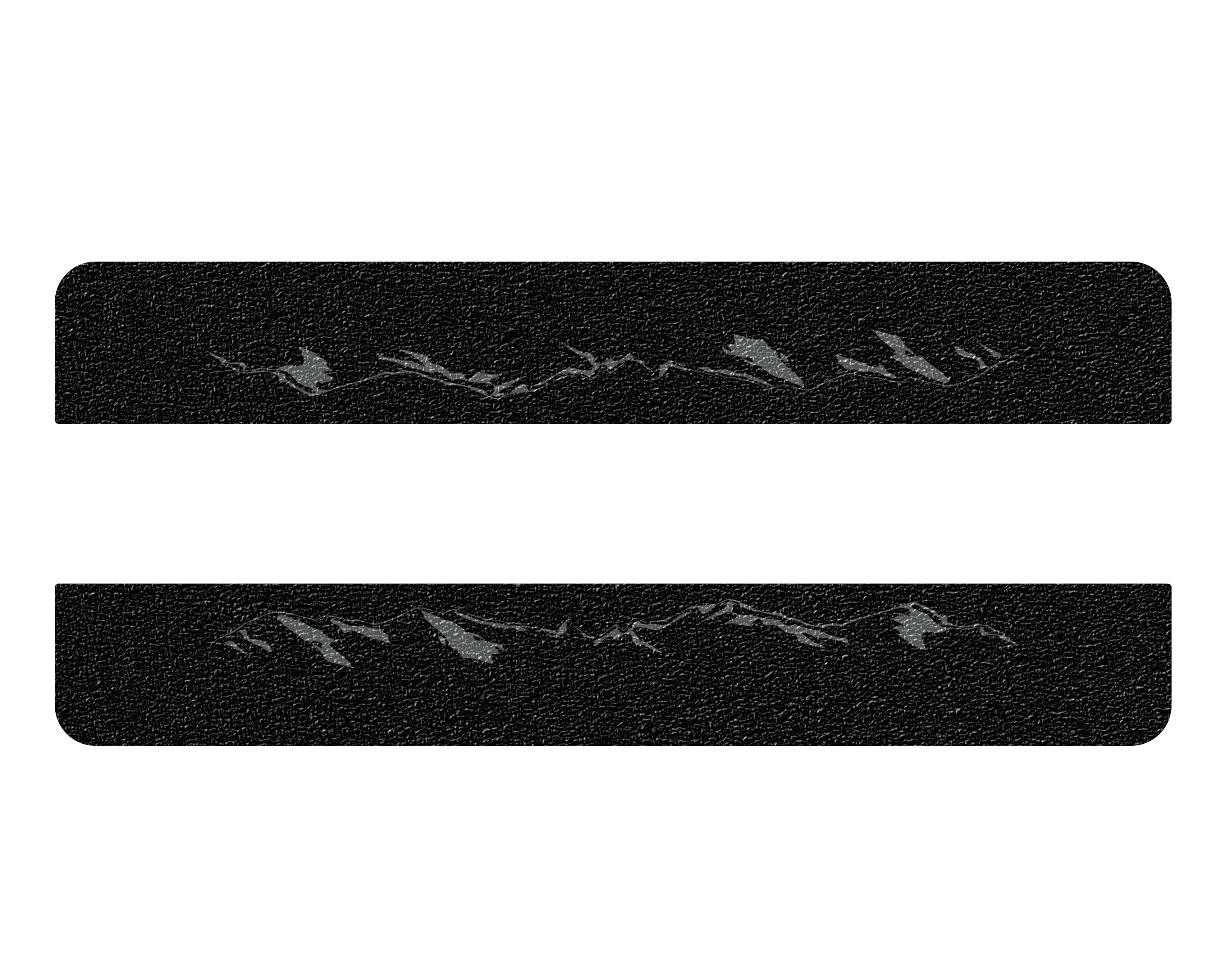 Textured Door Sill Overlays Fits 2000-2006 Toyota Tundra