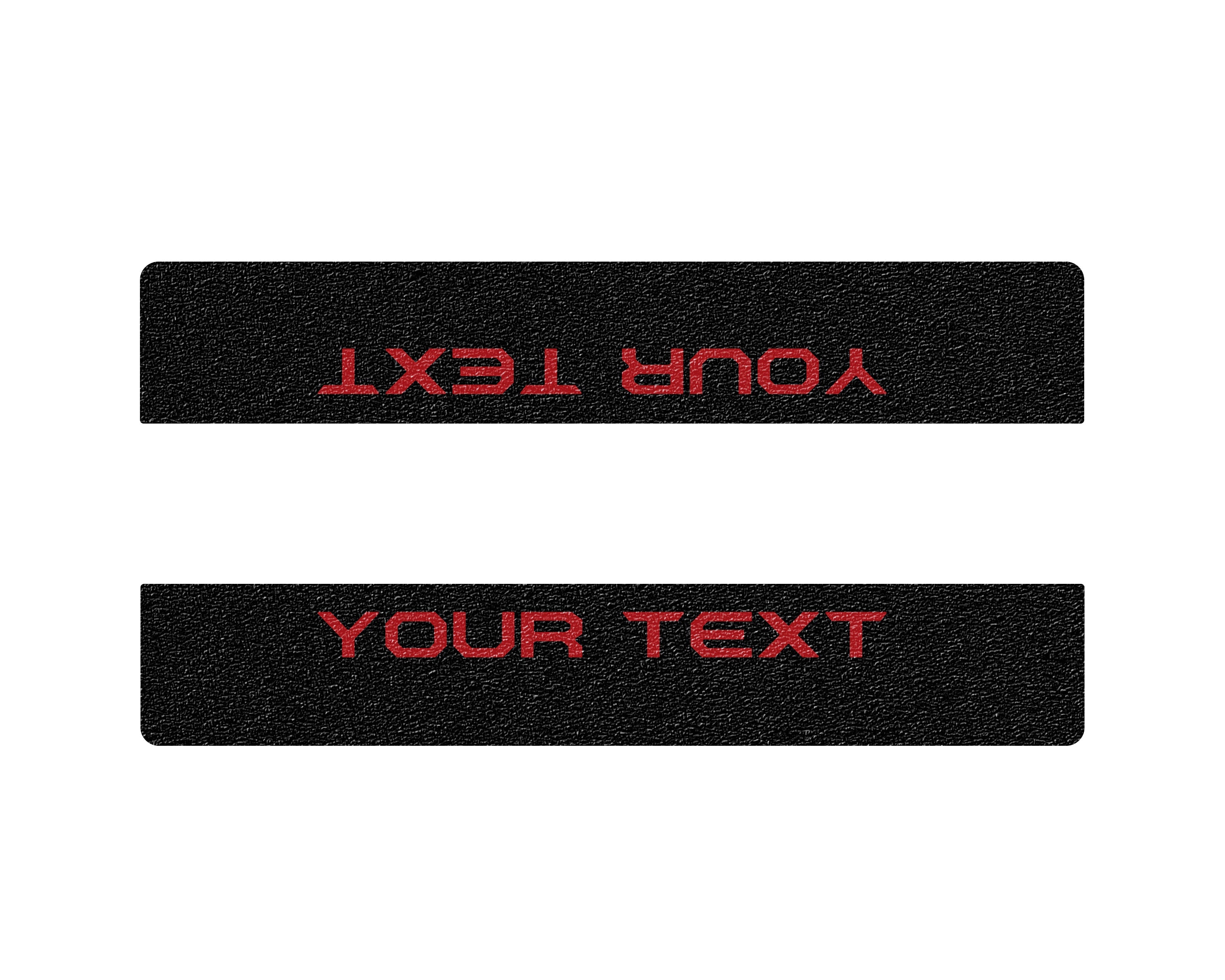 Textured Door Sill Overlays Fits 2000-2006 Toyota Tundra