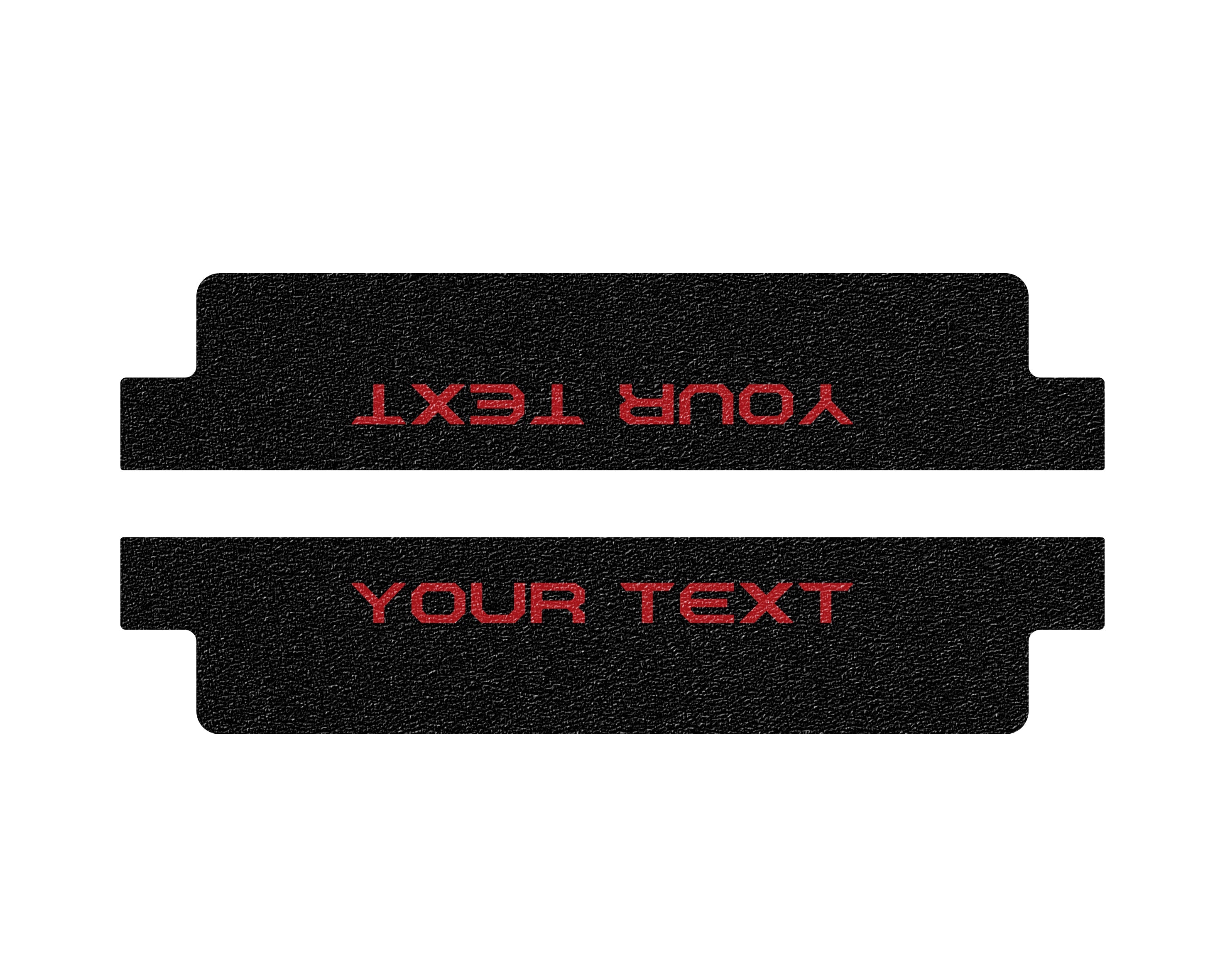 Textured Door Sill Overlays Fits 2000-2006 Toyota Tundra