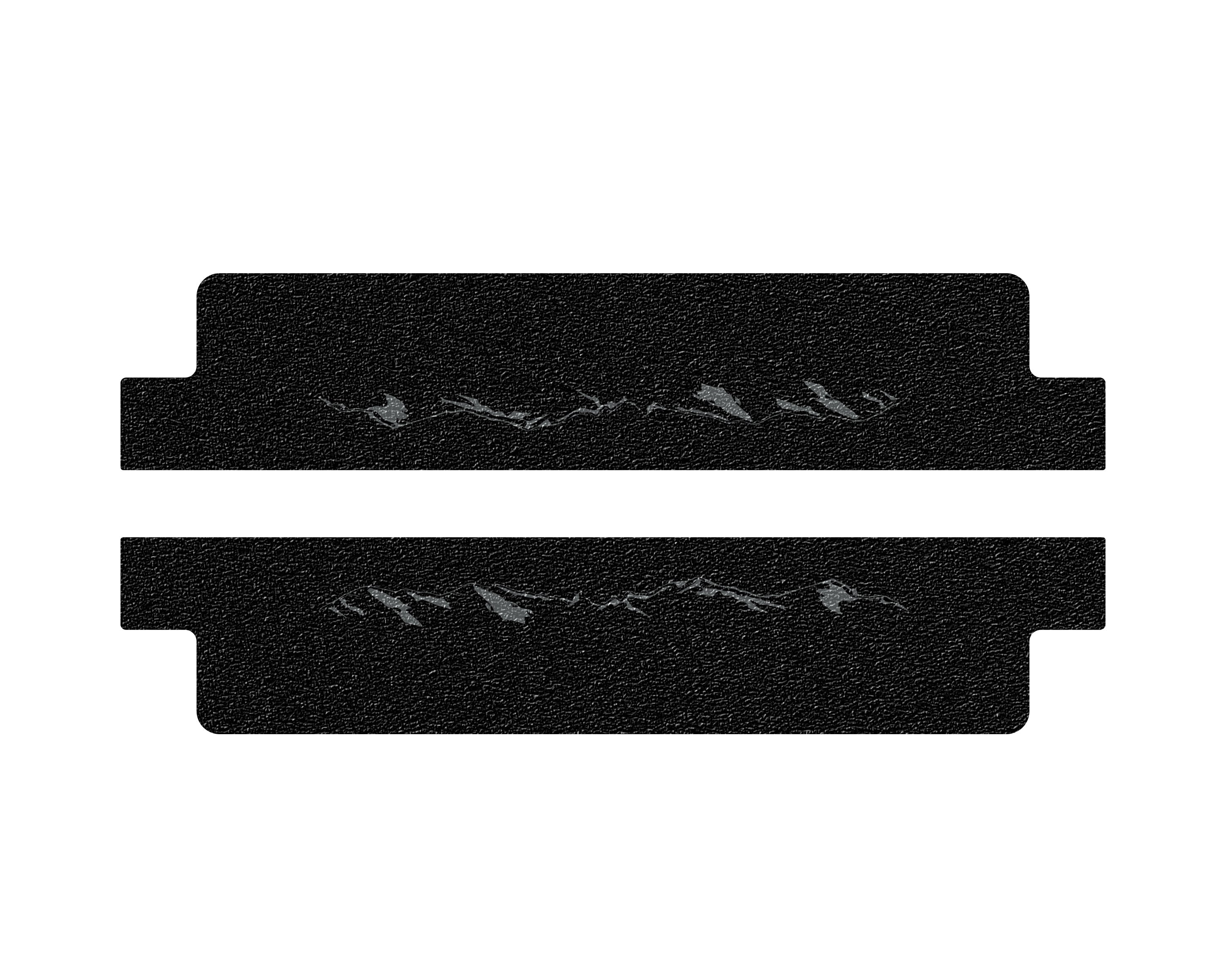 Textured Door Sill Overlays Fits 2000-2006 Toyota Tundra