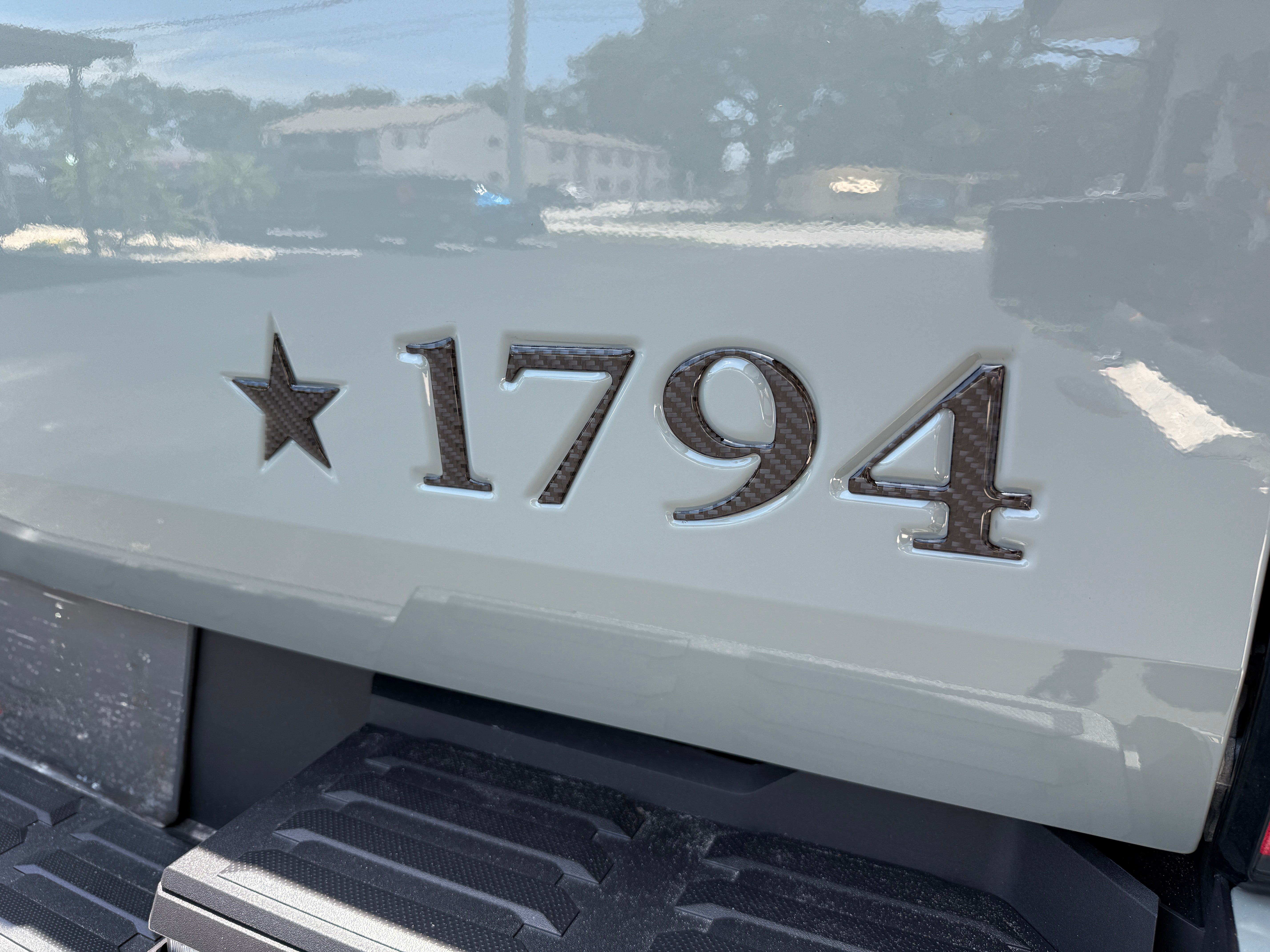 Tufskinz Tailgate Letter Inserts Fits 2022-2026 Toyota Tundra 1794