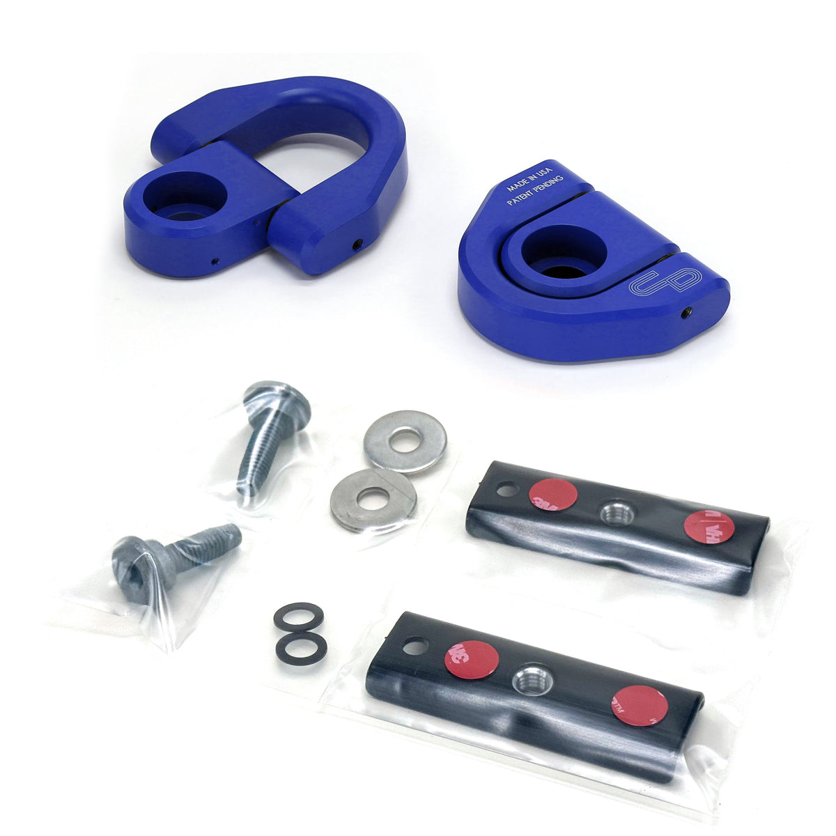 Charvonia Design universal billet D-rings pair for universal fit