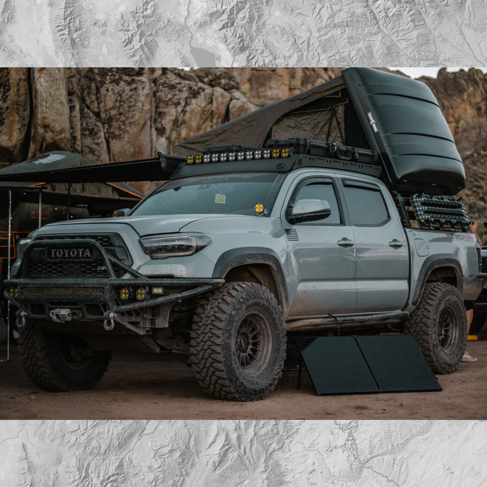 Xtrusion Overland XTR1 Bed Rack for Retrax XR Cover - Toyota Tacoma