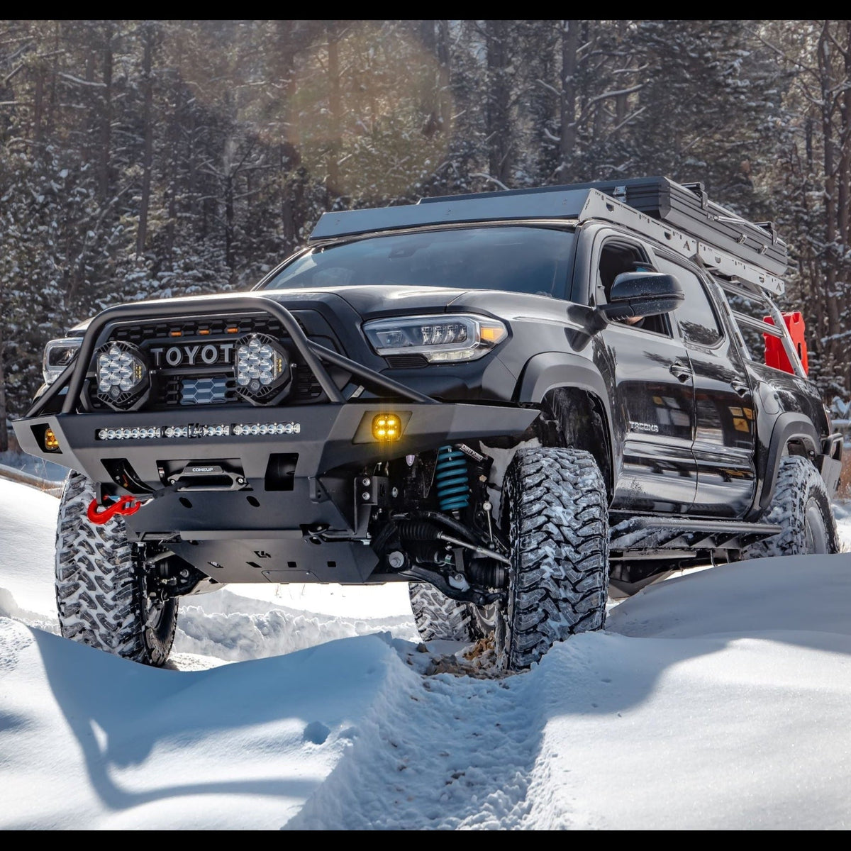 C4 Fabrication Tacoma Overland Front Bumper / 3rd Gen / 2016-2023