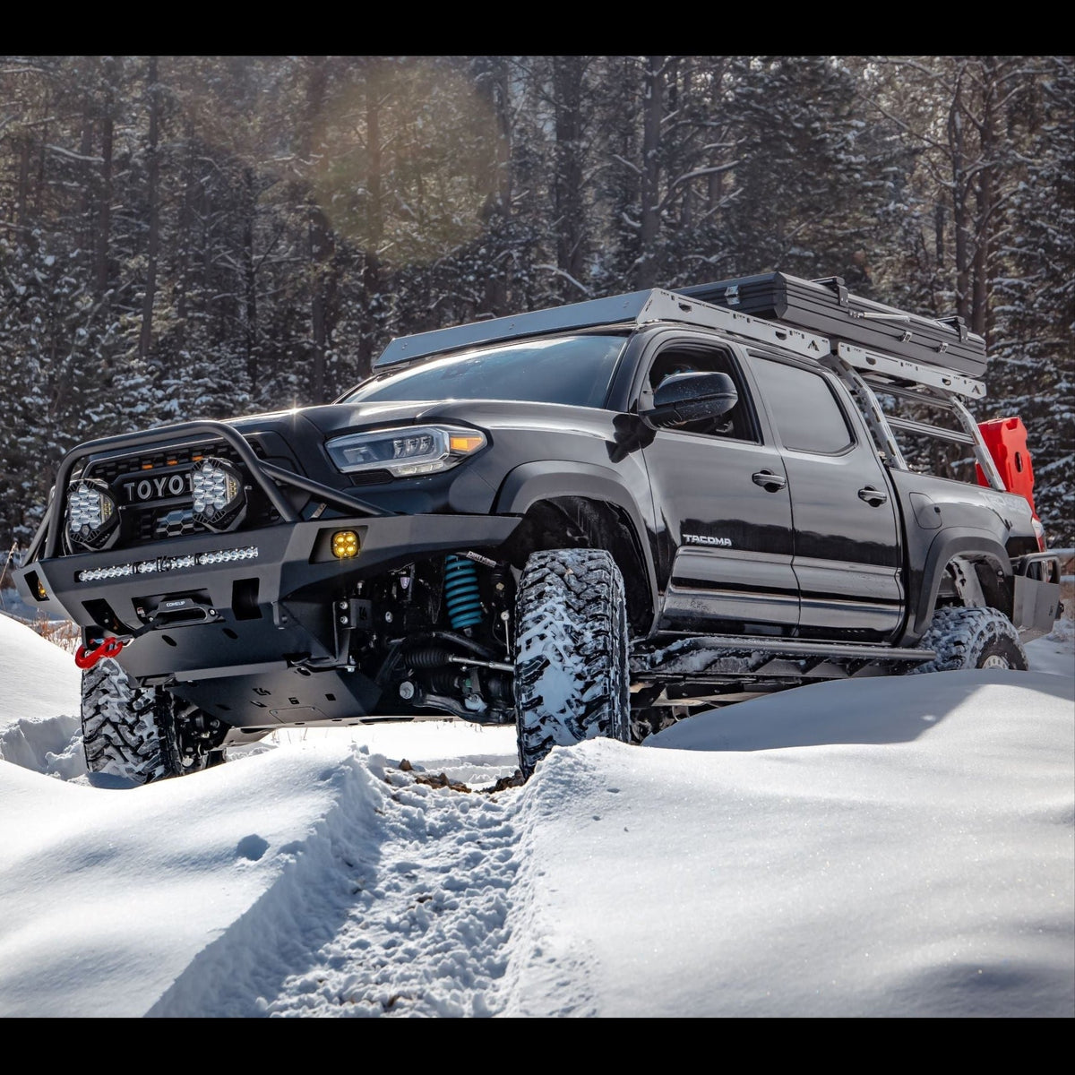 C4 Fabrication Tacoma Overland Front Bumper / 3rd Gen / 2016-2023