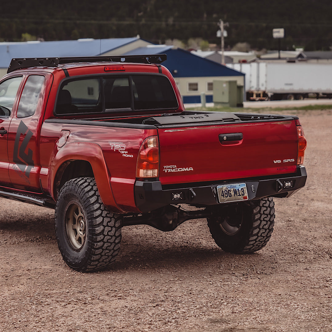 C4 Fabrication Tacoma Overland Rear Bumper / 2nd Gen / 2005-2015