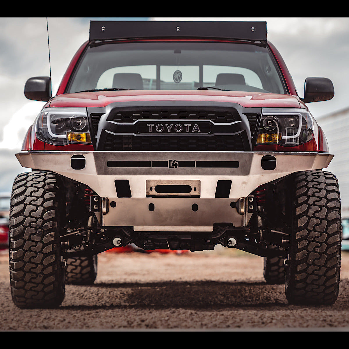 C4 Fabrication Tacoma Overland Series Front Bumper / 2nd Gen / 2005-2015